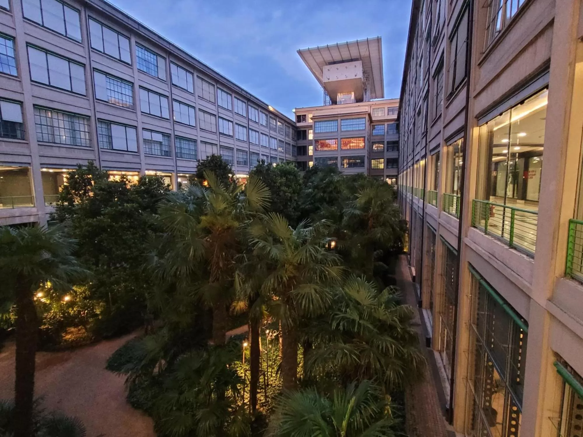 Garden in NH Torino Lingotto Congress