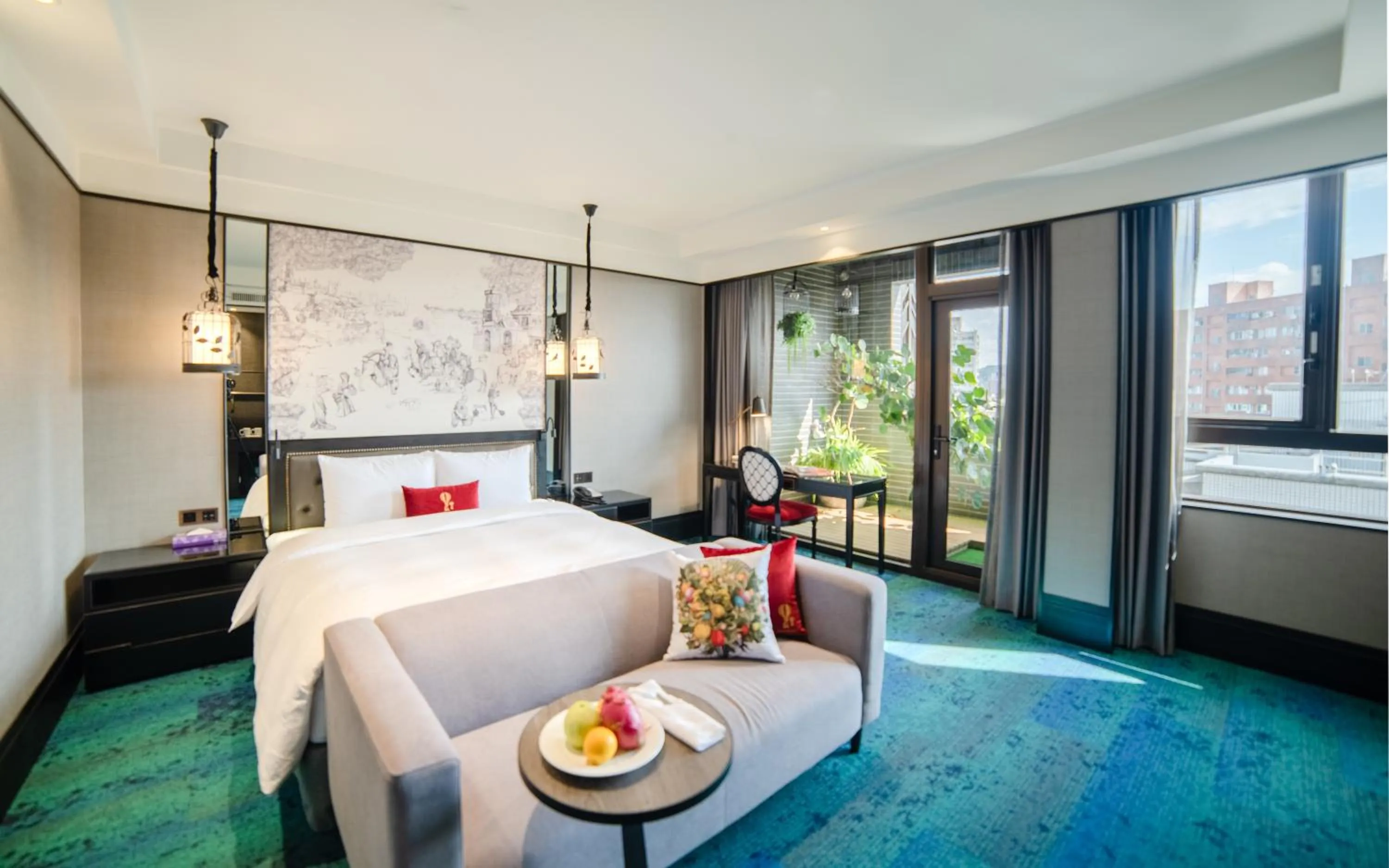 Bedroom, Bed in Just Palace Hotel