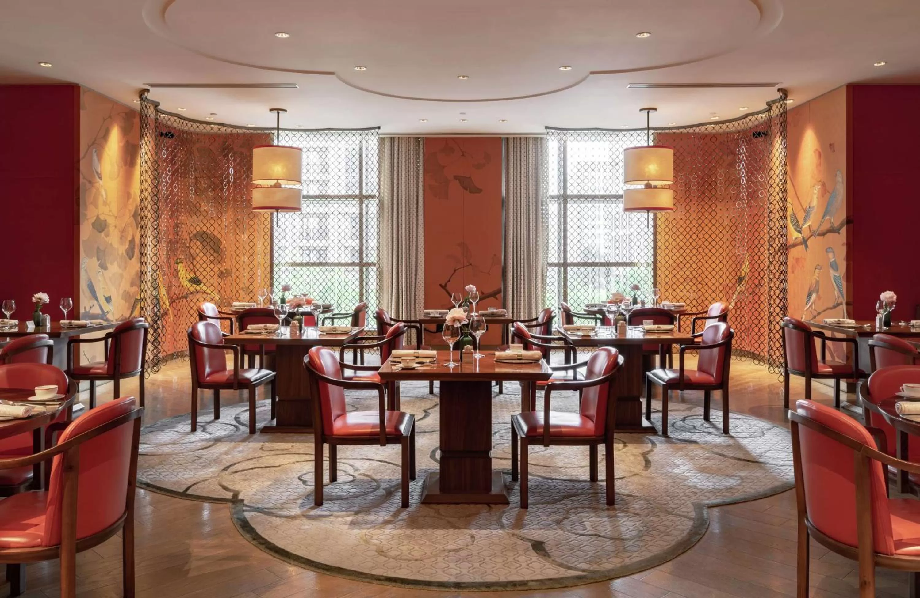 Dining area in Waldorf Astoria Beijing