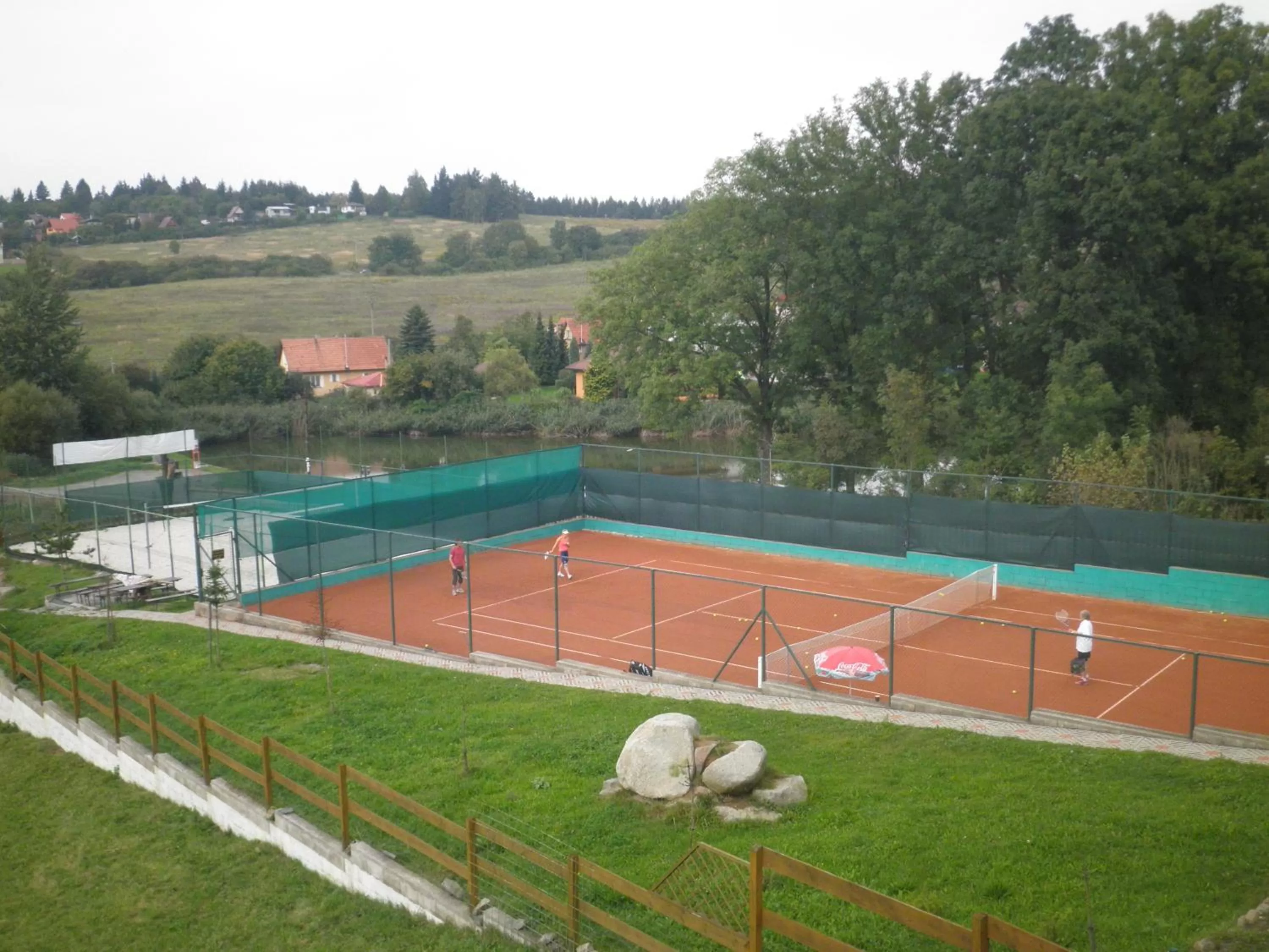 Tennis court in Sport-hotel Šibeniční vrch