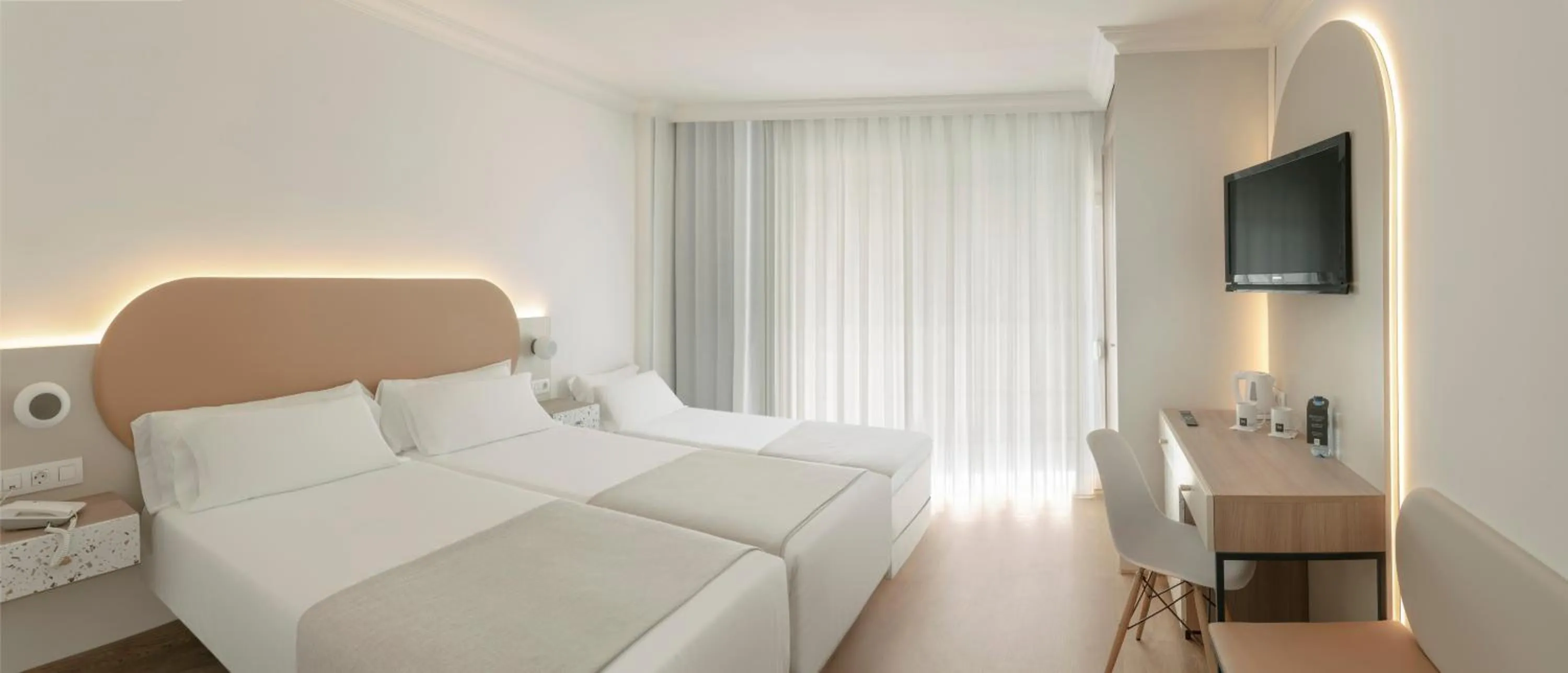 Bed in Hotel RH Victoria & Spa 4 Sup