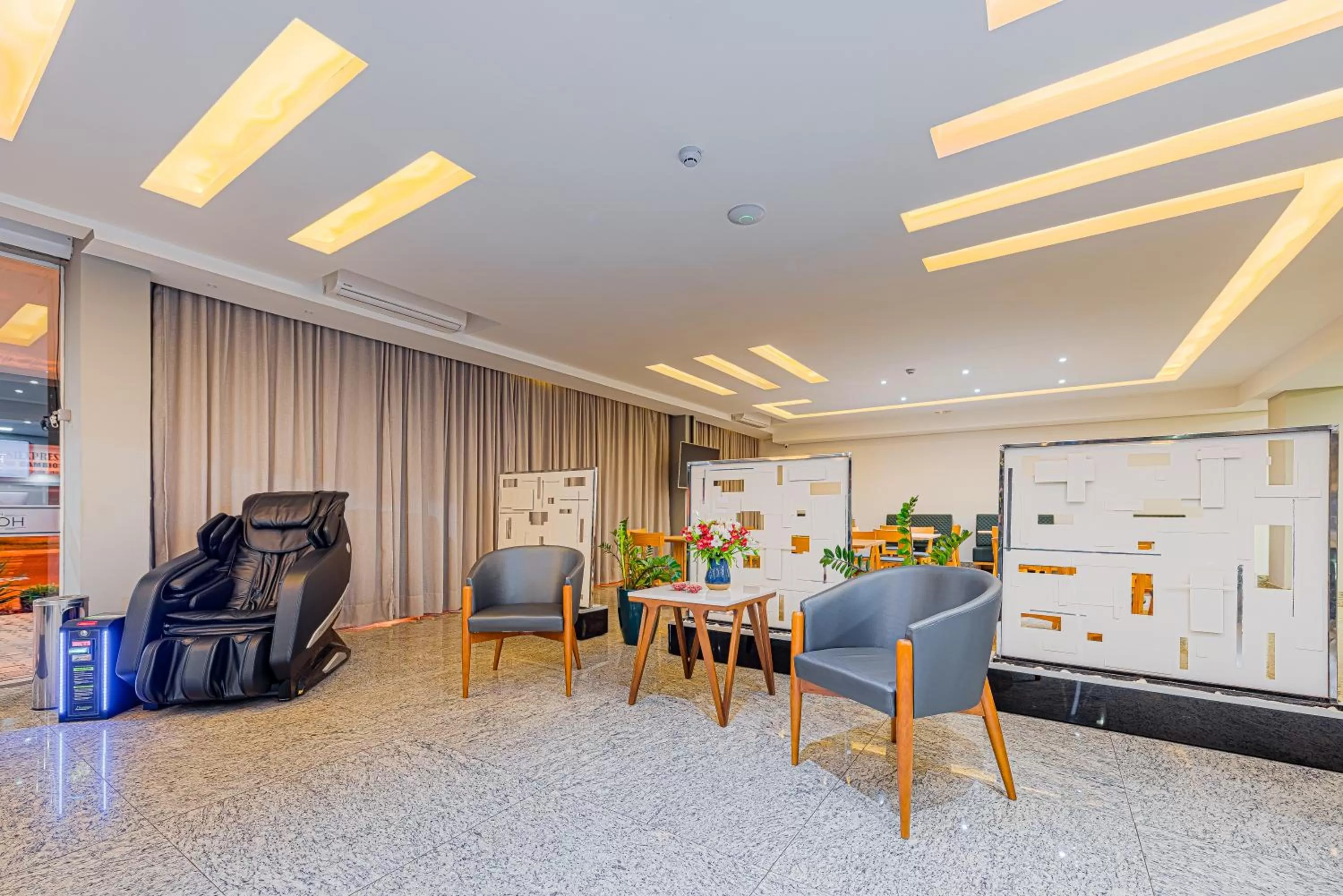 Lobby or reception in Prime Hotel Ponta Porã