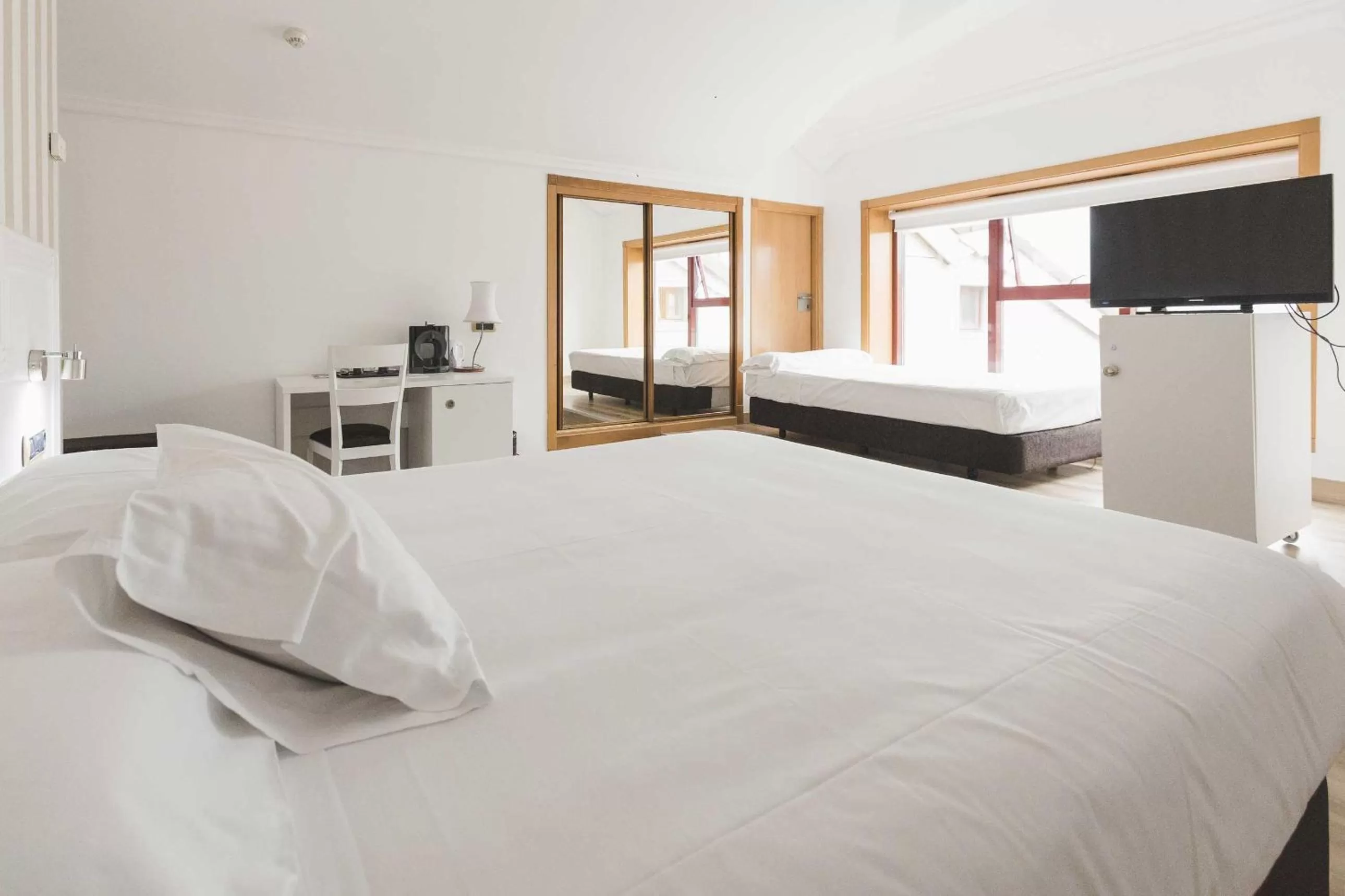 Bed in Hotel Alfonso I