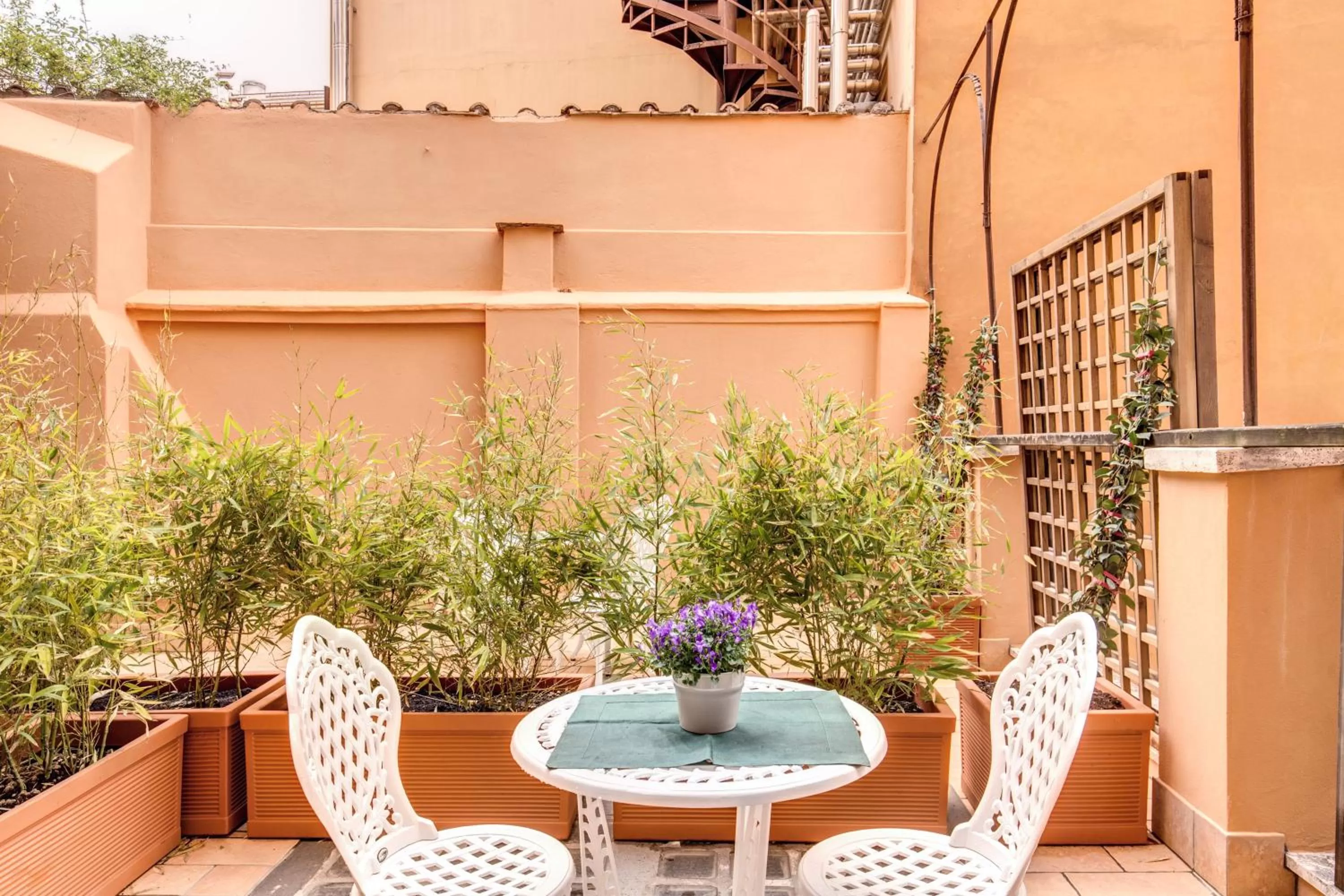 Bird's eye view in Charme Spagna Boutique Hotel