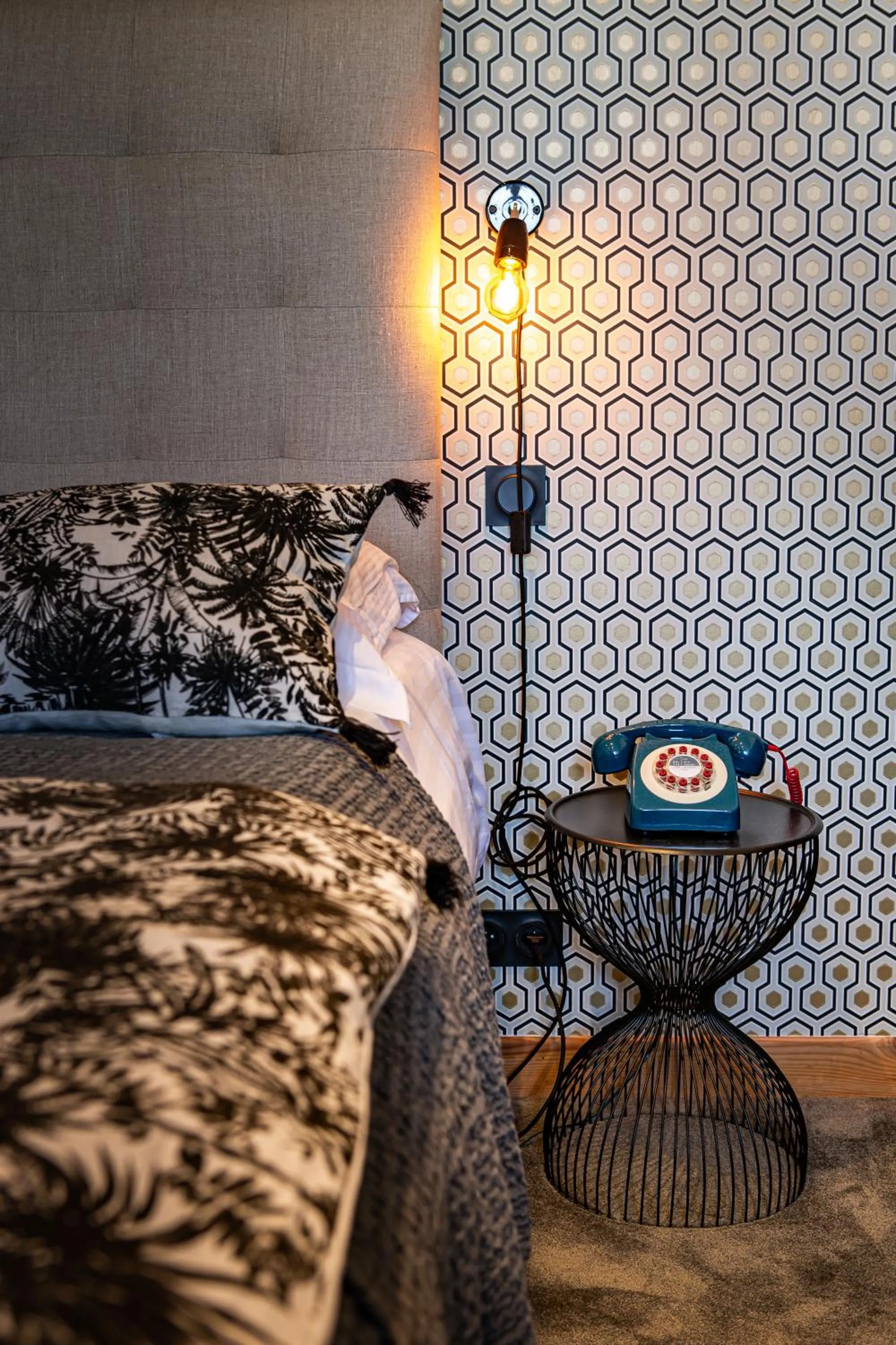 Decorative detail, Bed in Ty Mad Hôtel