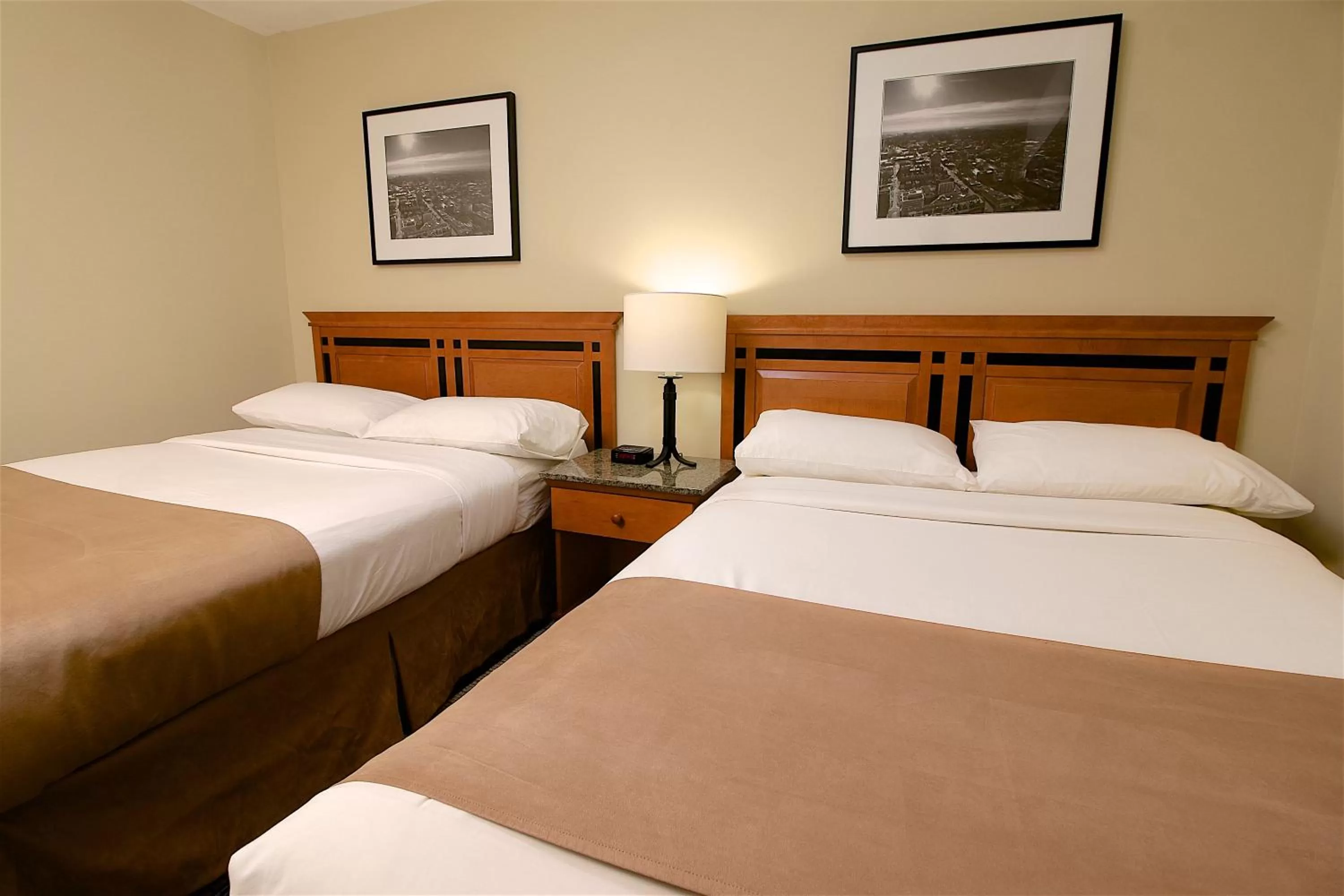 Bedroom, Bed in Medicine Hat Suites