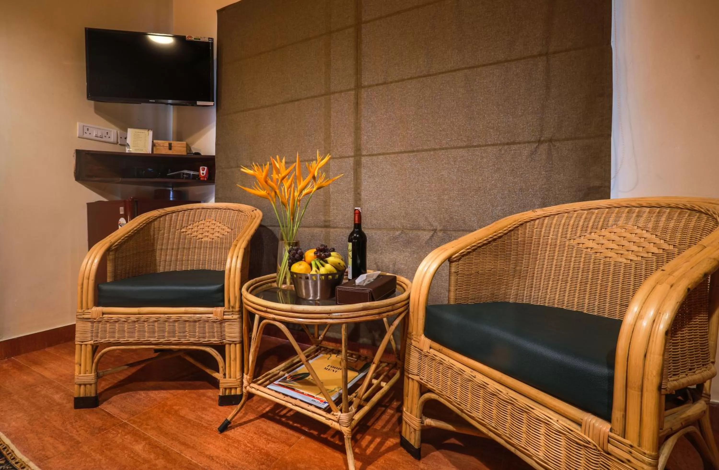 Living room in The Estate Resort , Mangalore