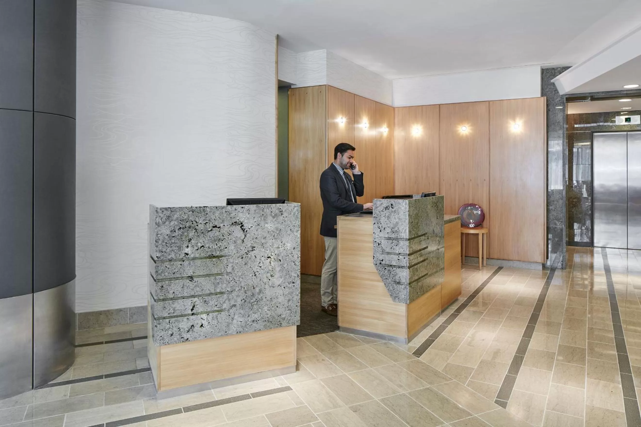 Lobby or reception in World Center Hotel