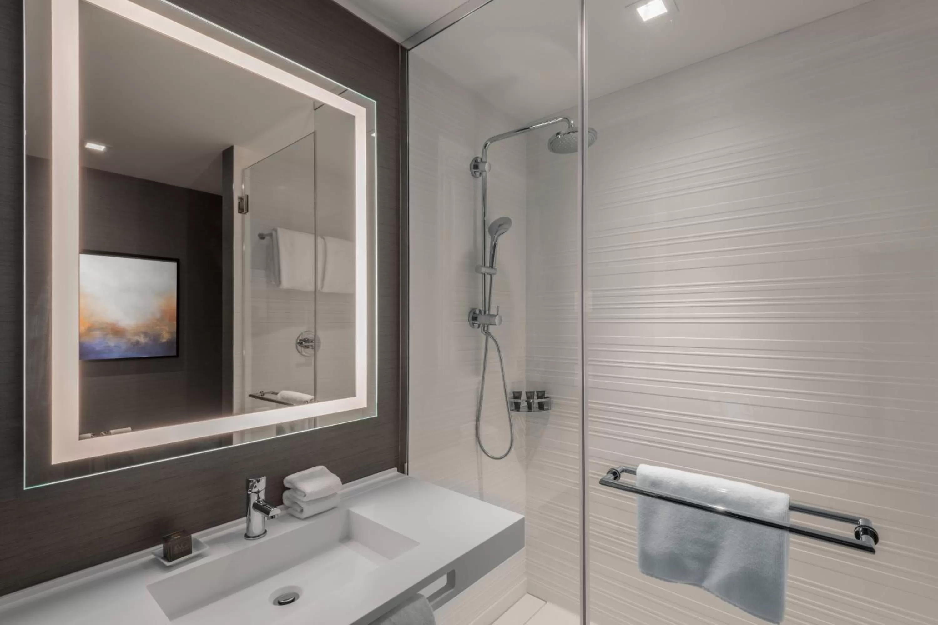 Bathroom in AC Hotel by Marriott Denver Downtown