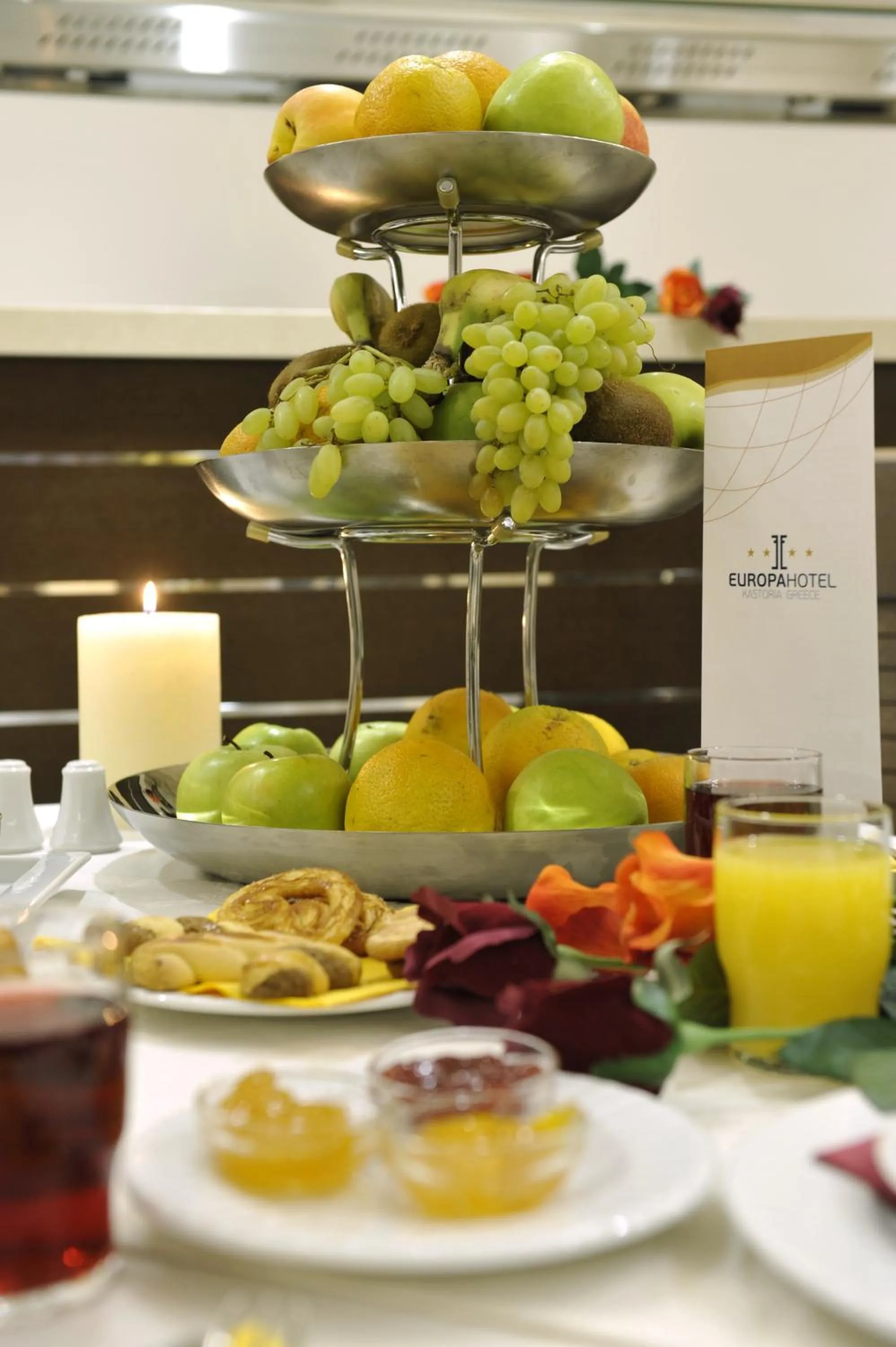 Food close-up in Europa Hotel