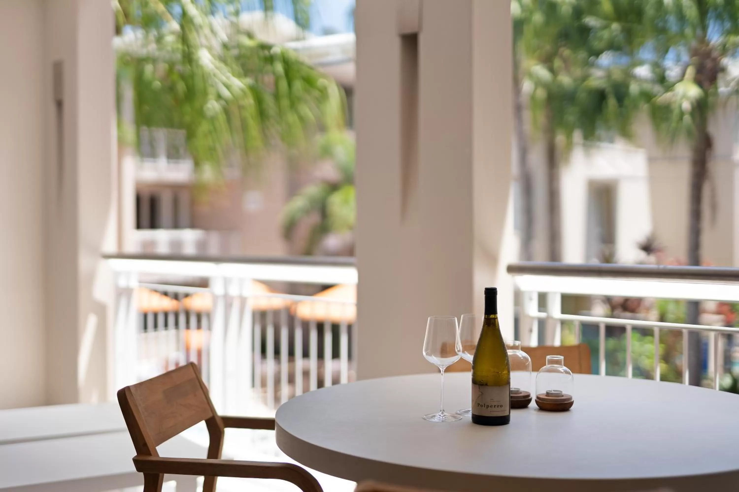 Patio in Laguna on Hastings