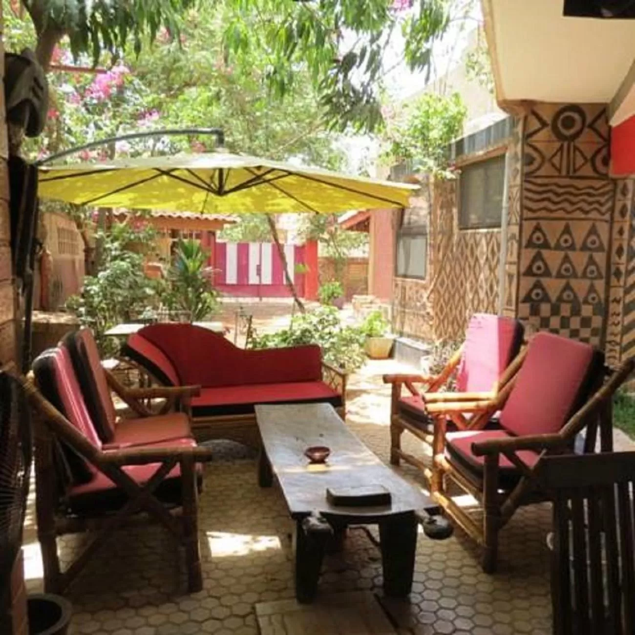 Garden in Maison d'hôtes Chez Giuliana