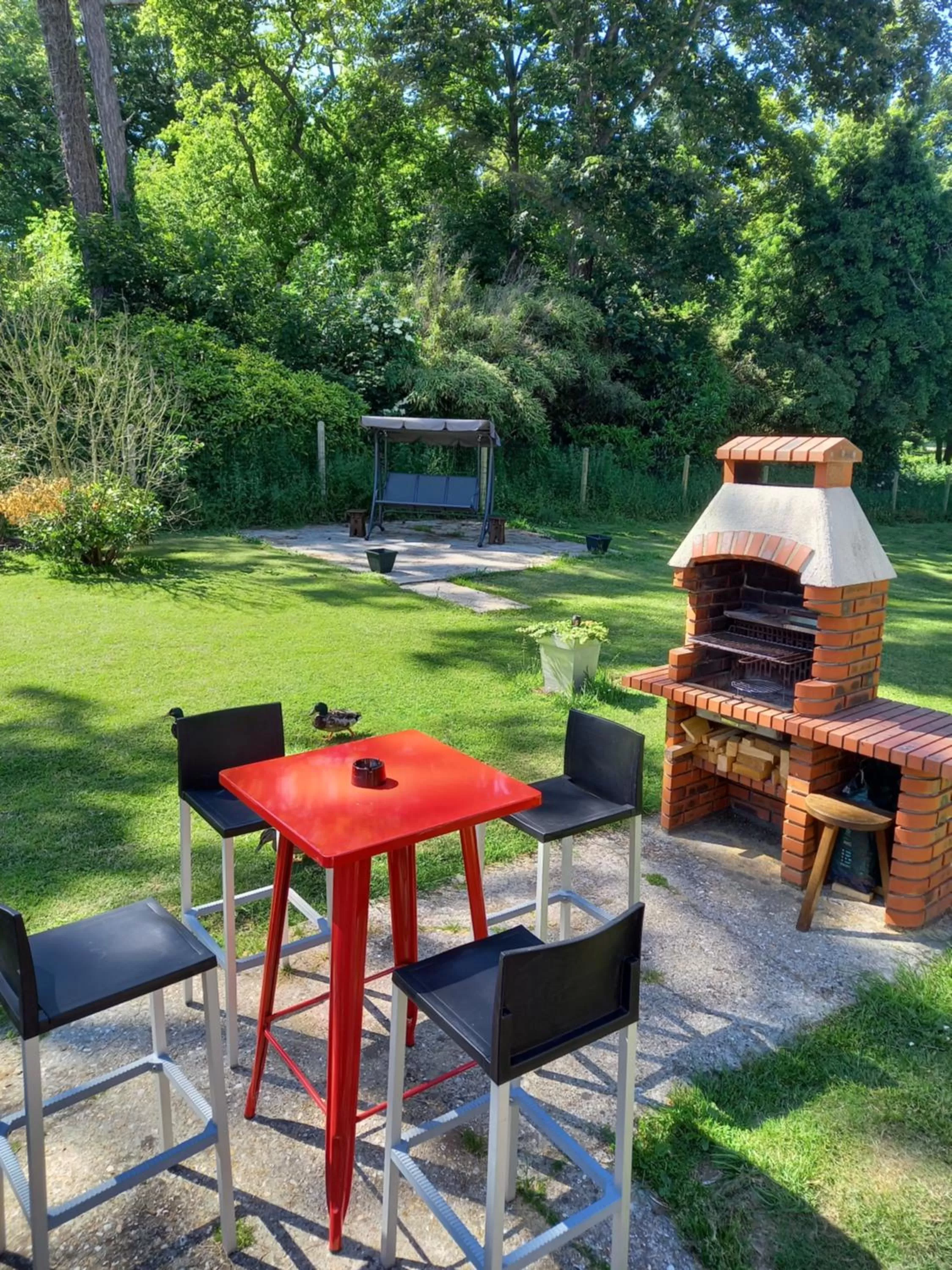 Patio in chambres et gites d'étretat