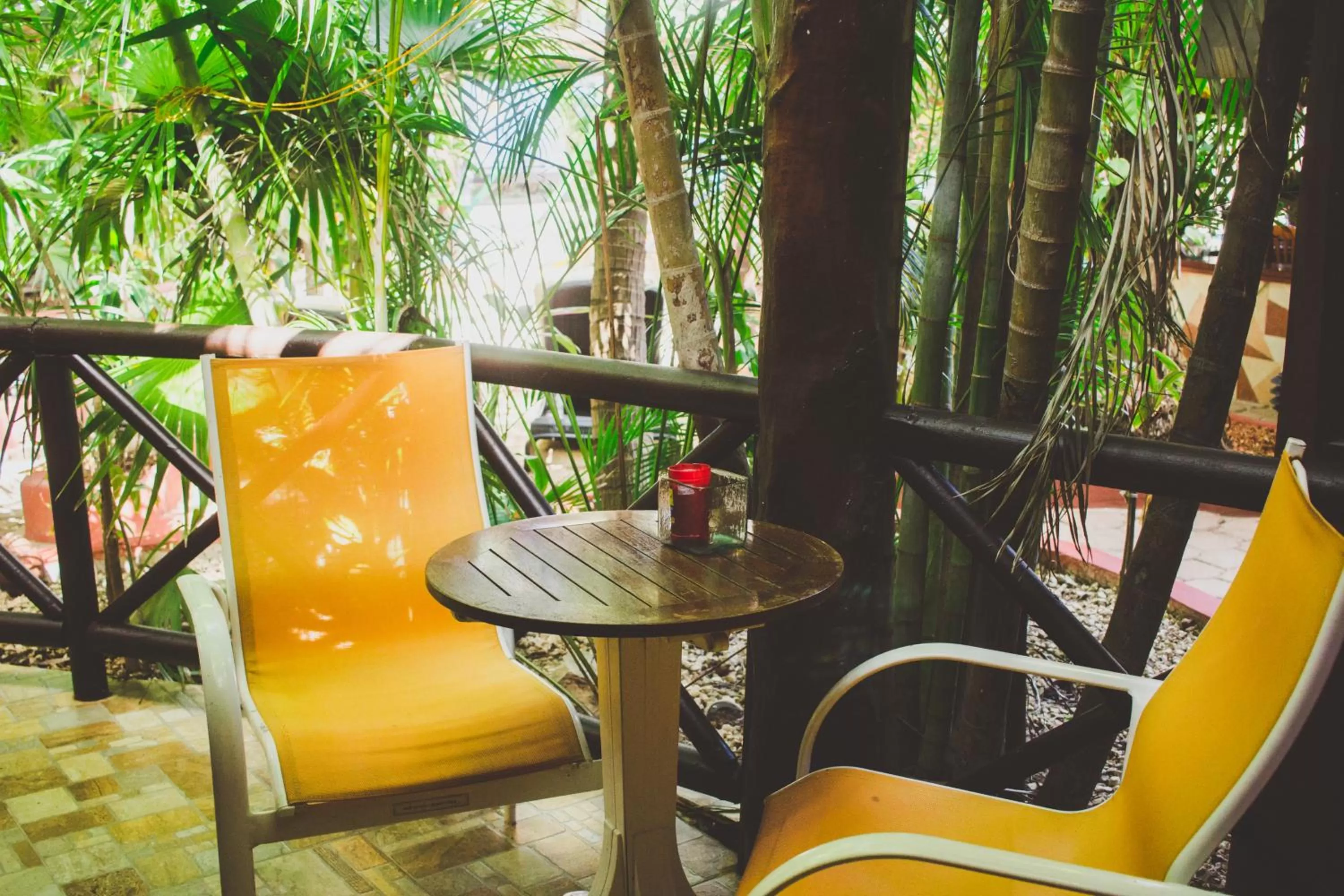 Balcony/Terrace in Cocos Cabañas Playa del Carmen Adults Only