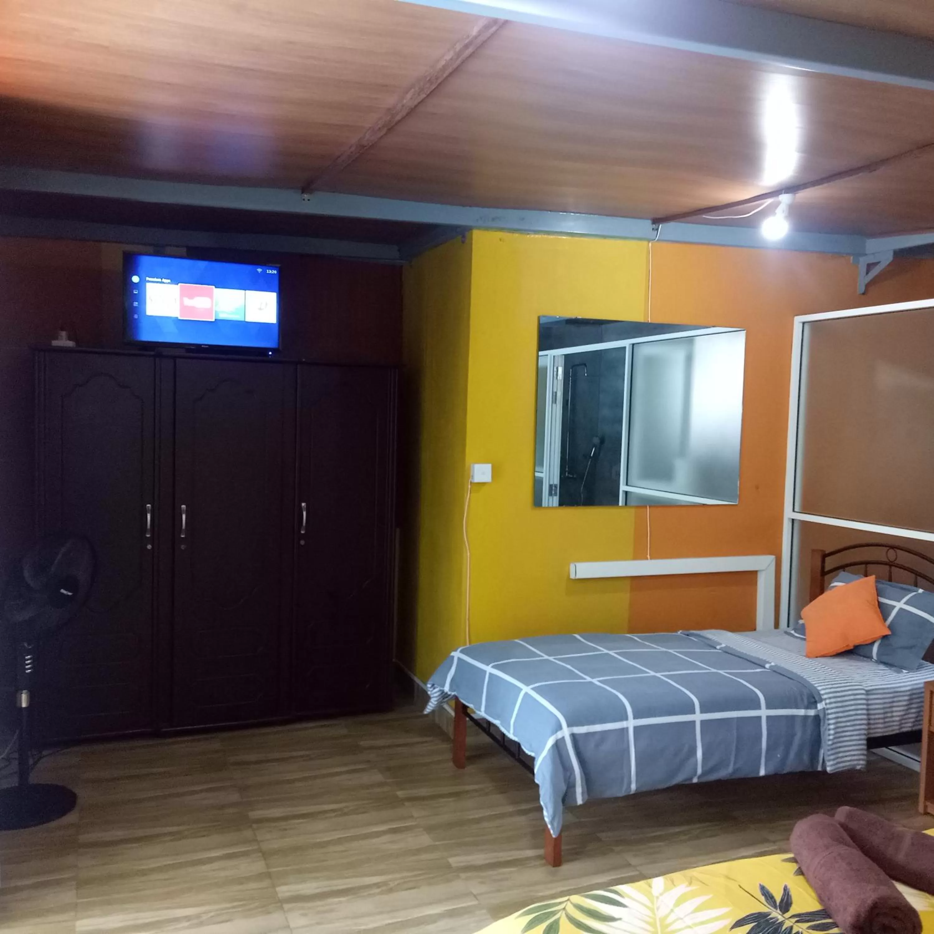 Bedroom, Bed in Palms Villa