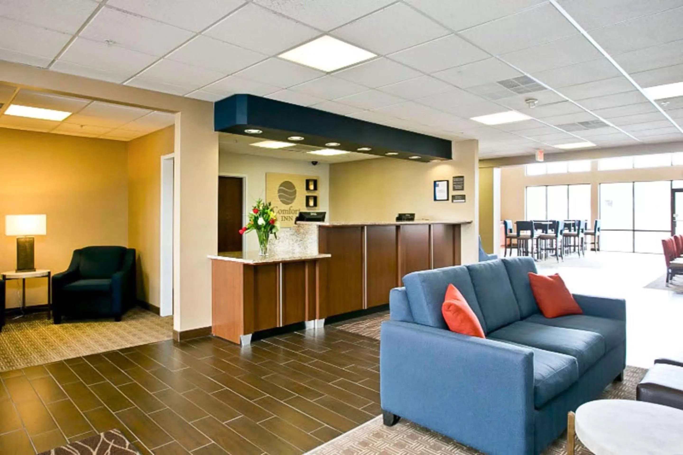Lobby or reception in Comfort Inn Aikens Center