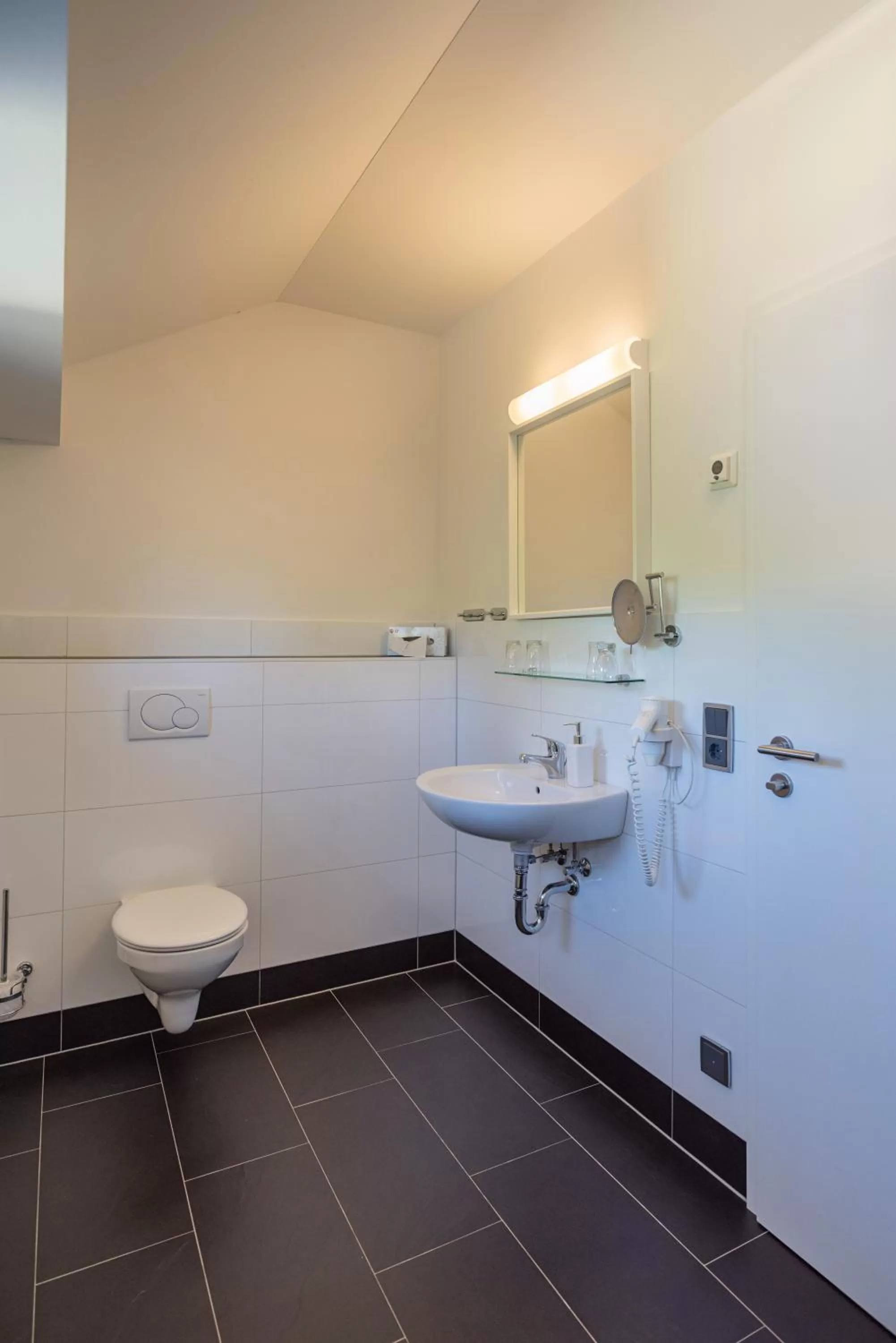 Toilet in Hotel Traumblick