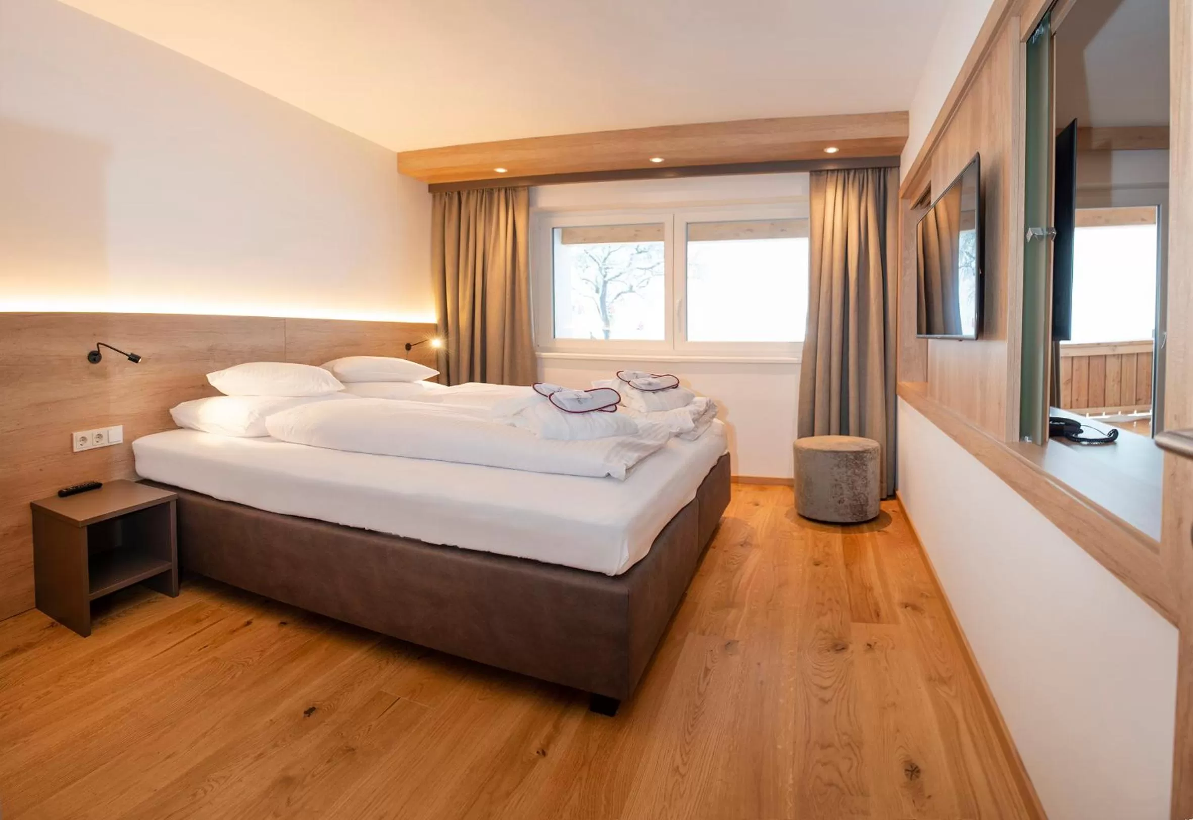 Bed in Hotel Der Wastlhof - direkt an der Skipiste Wellness & Spa