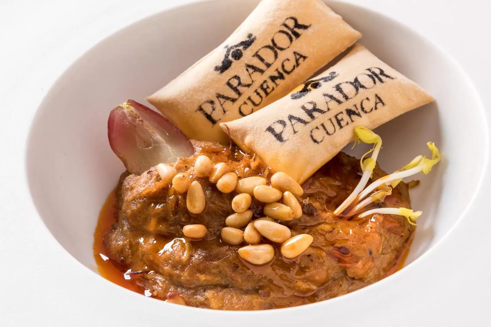Food close-up in Parador de Cuenca