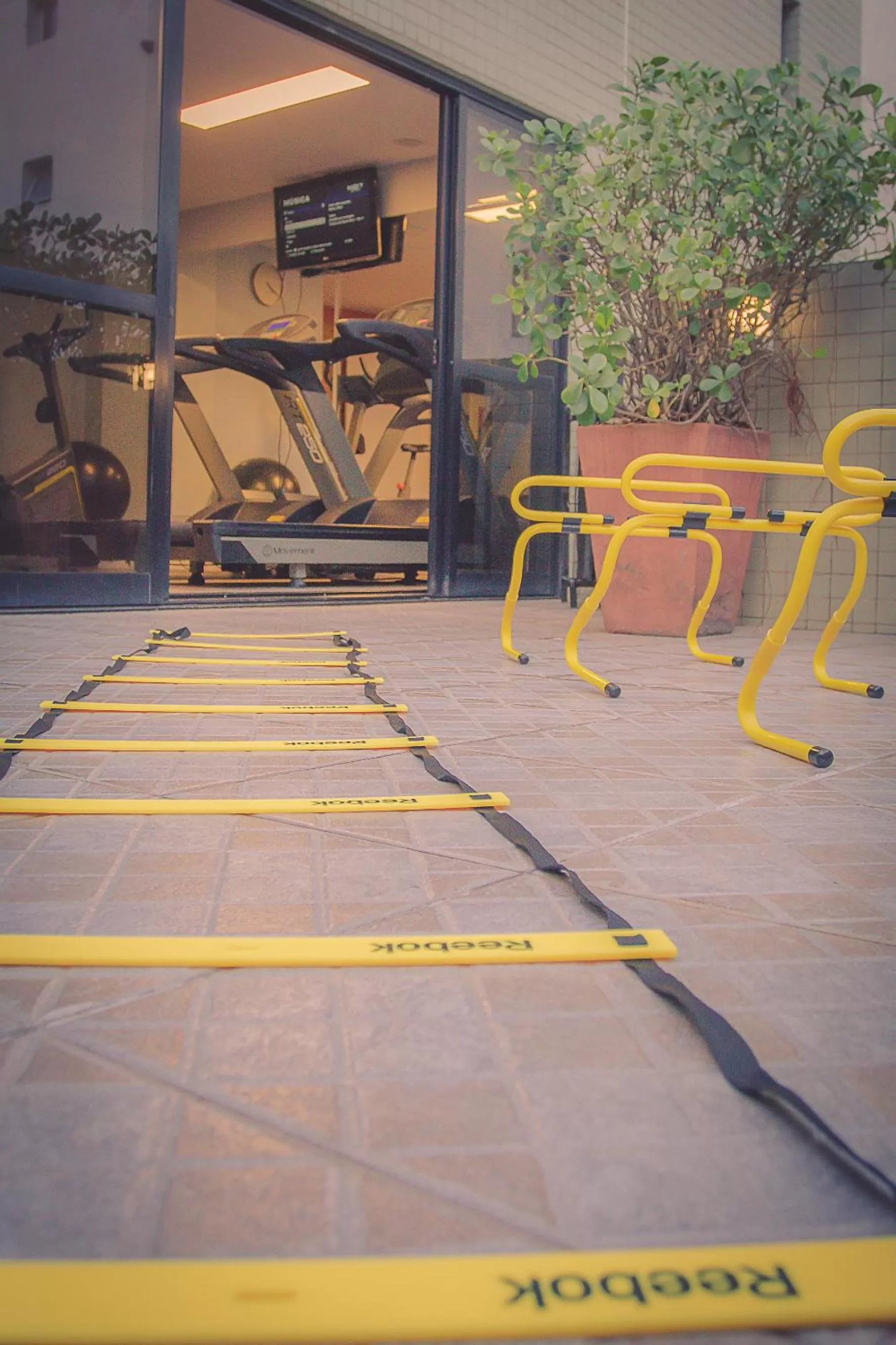 Fitness centre/facilities in Rio Hotel by Bourbon Curitiba