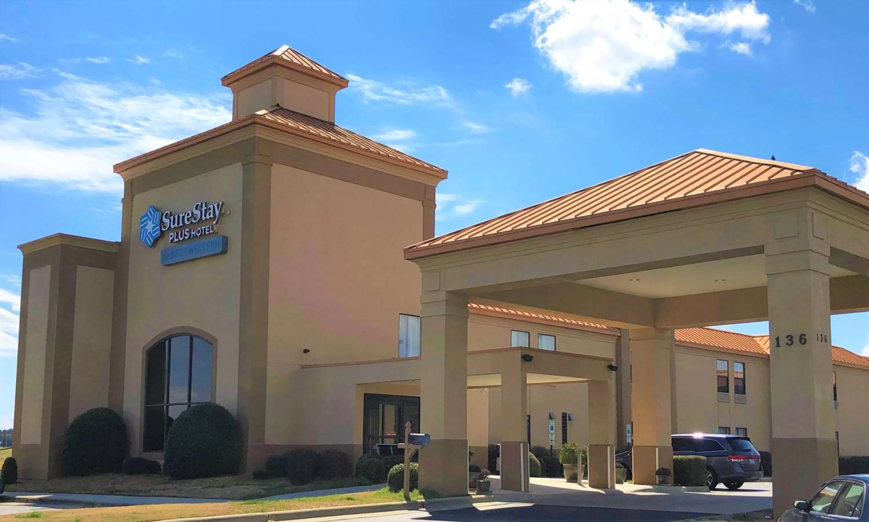 Property building in SureStay Plus Hotel by Best Western Roanoke Rapids I-95