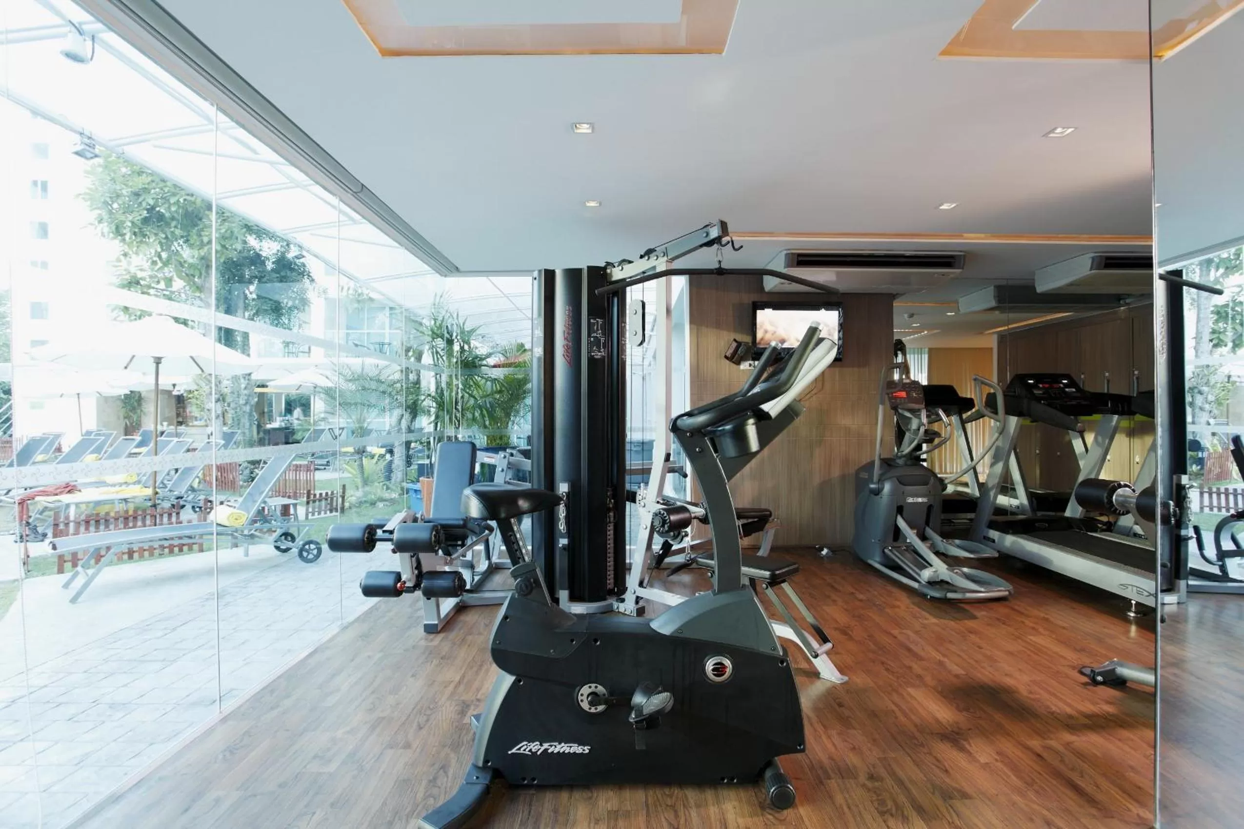 Fitness centre/facilities in Centara Pattaya Hotel