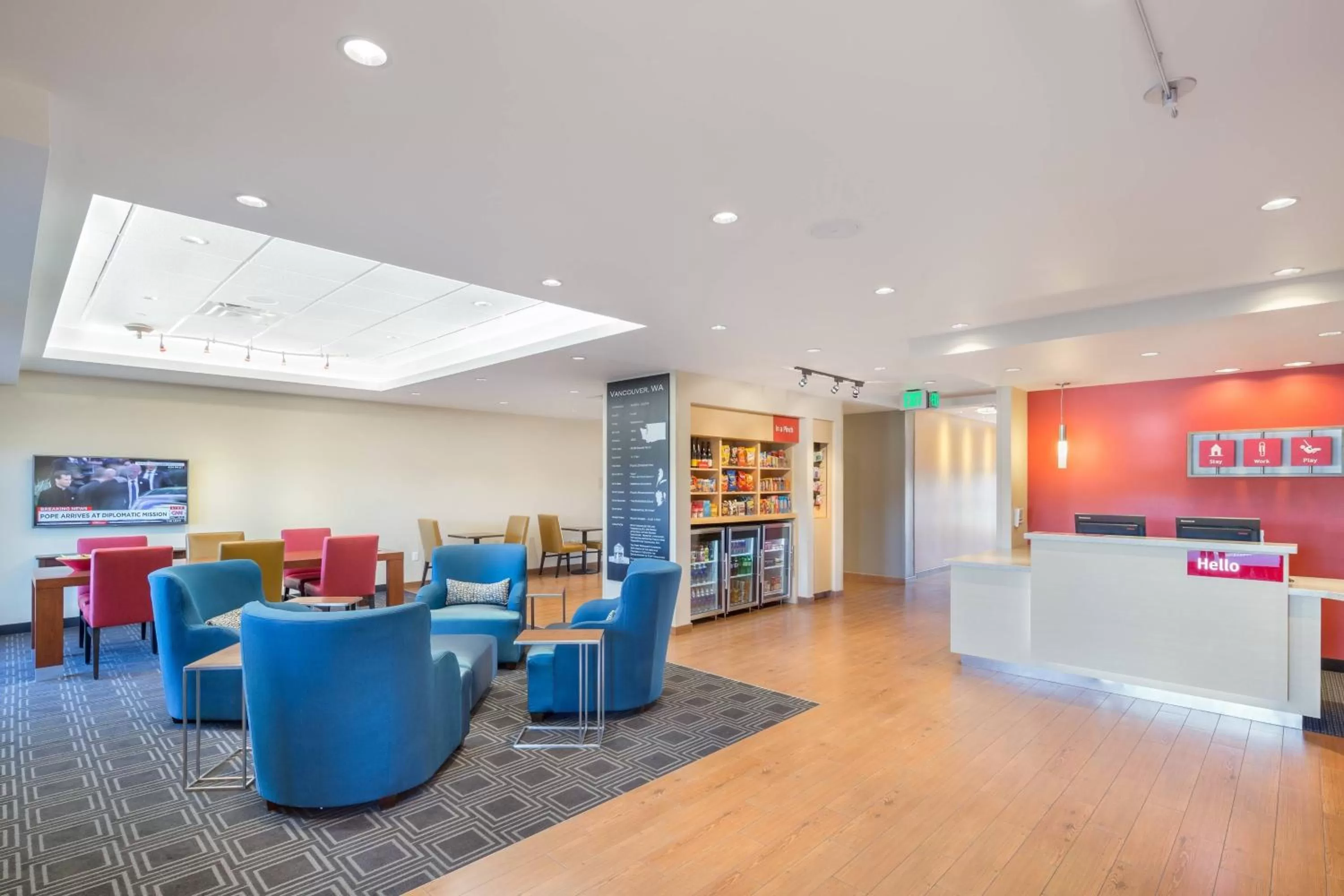 Lobby or reception in TownePlace by Marriott Suites Portland Vancouver