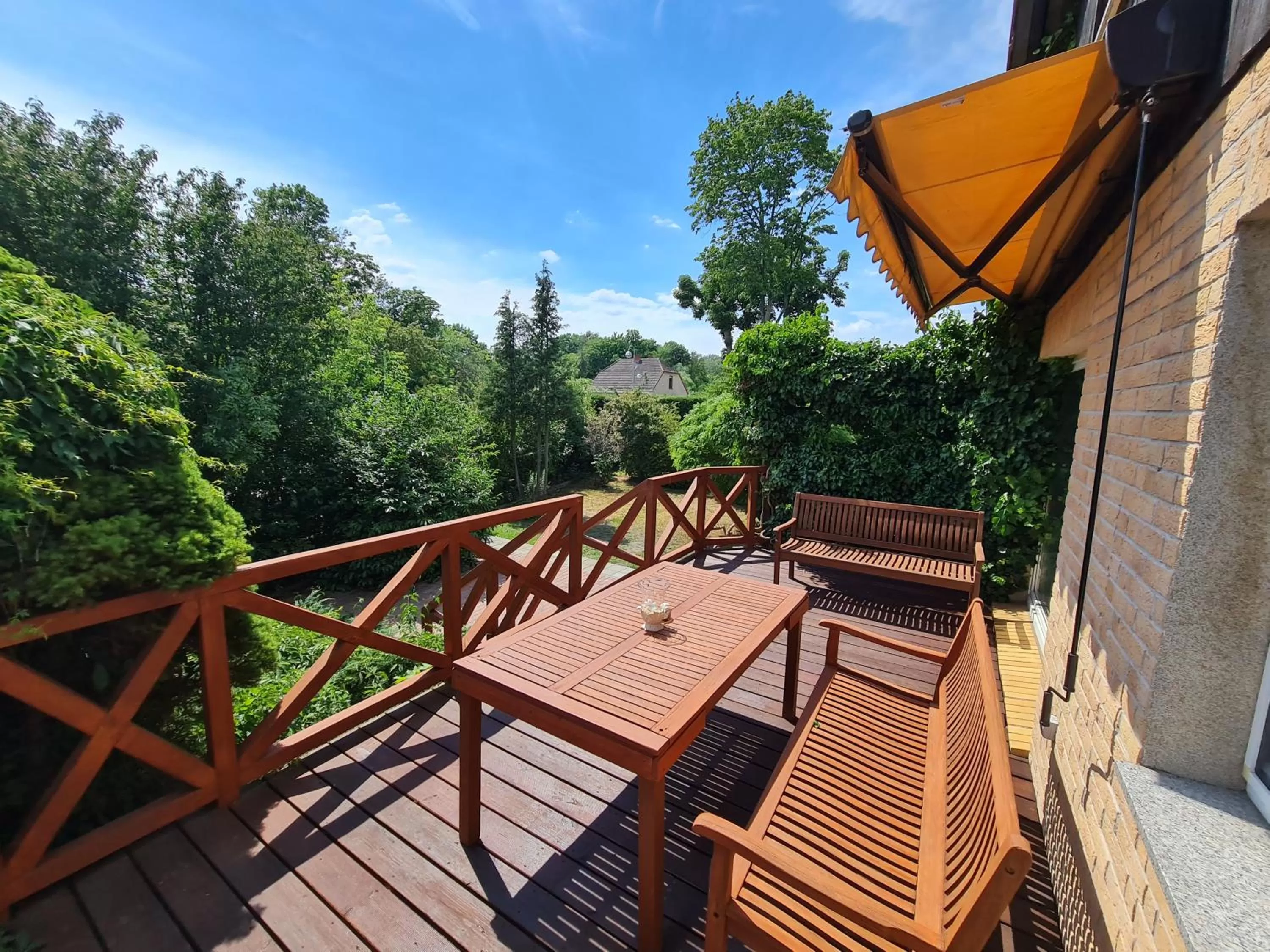 Balcony/Terrace in Flair Hotel Reuner