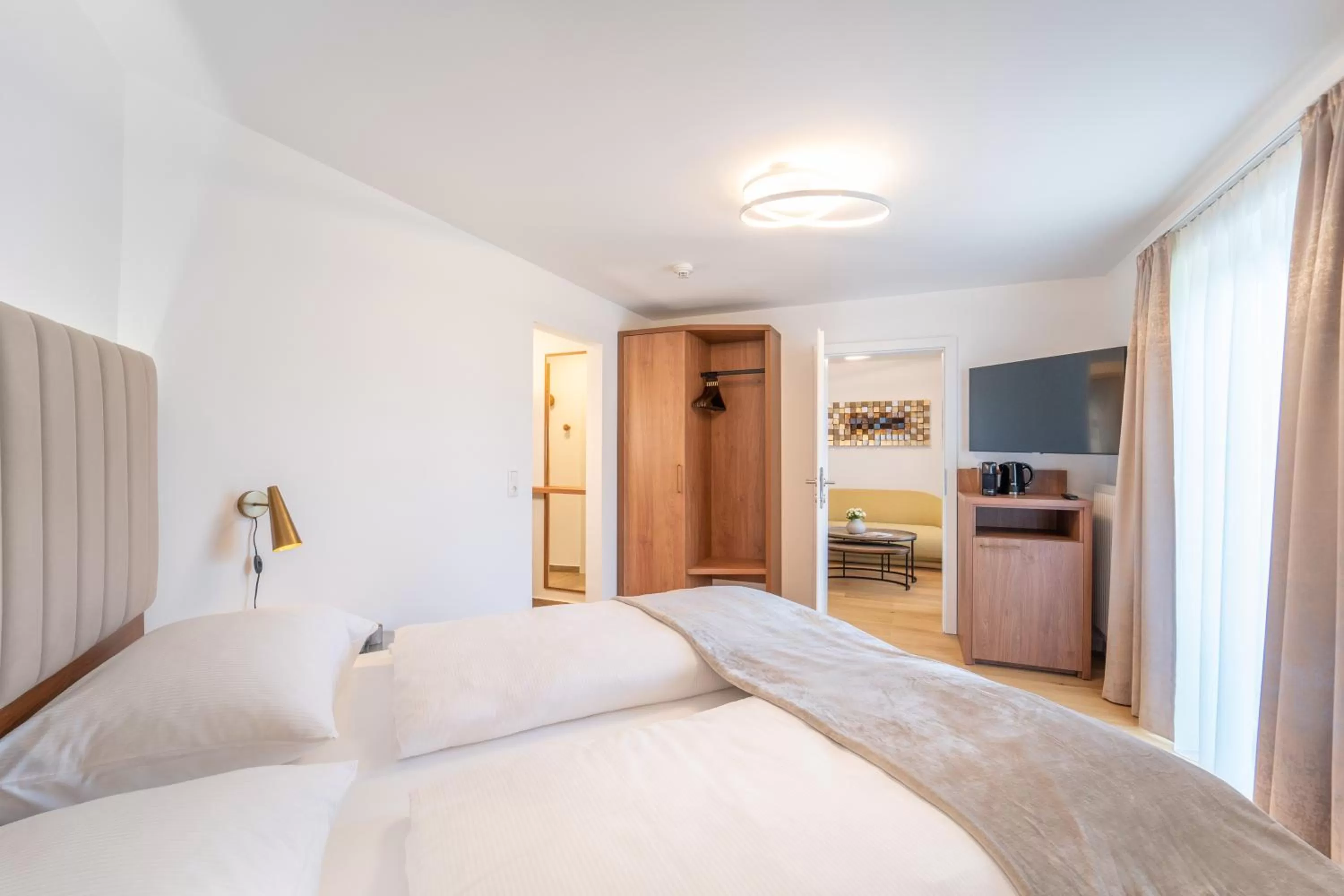 Bedroom, Bed in das mondsee