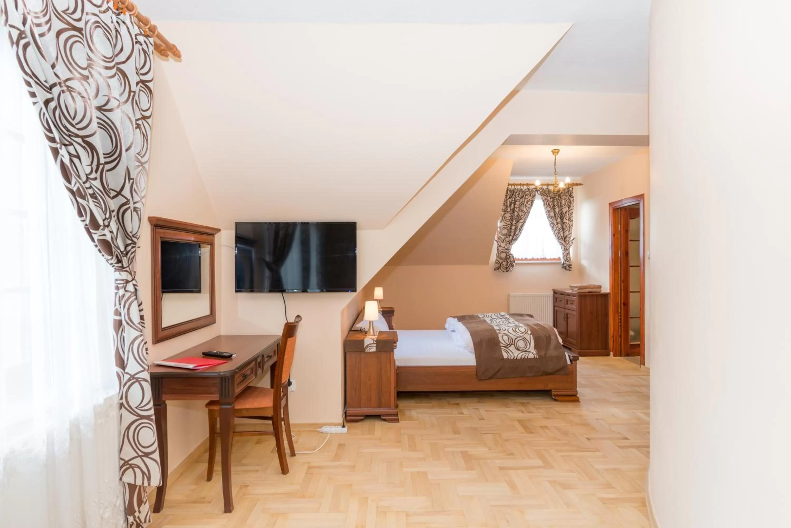 Photo of the whole room, Bed in Gościniec Pięciu Stawów