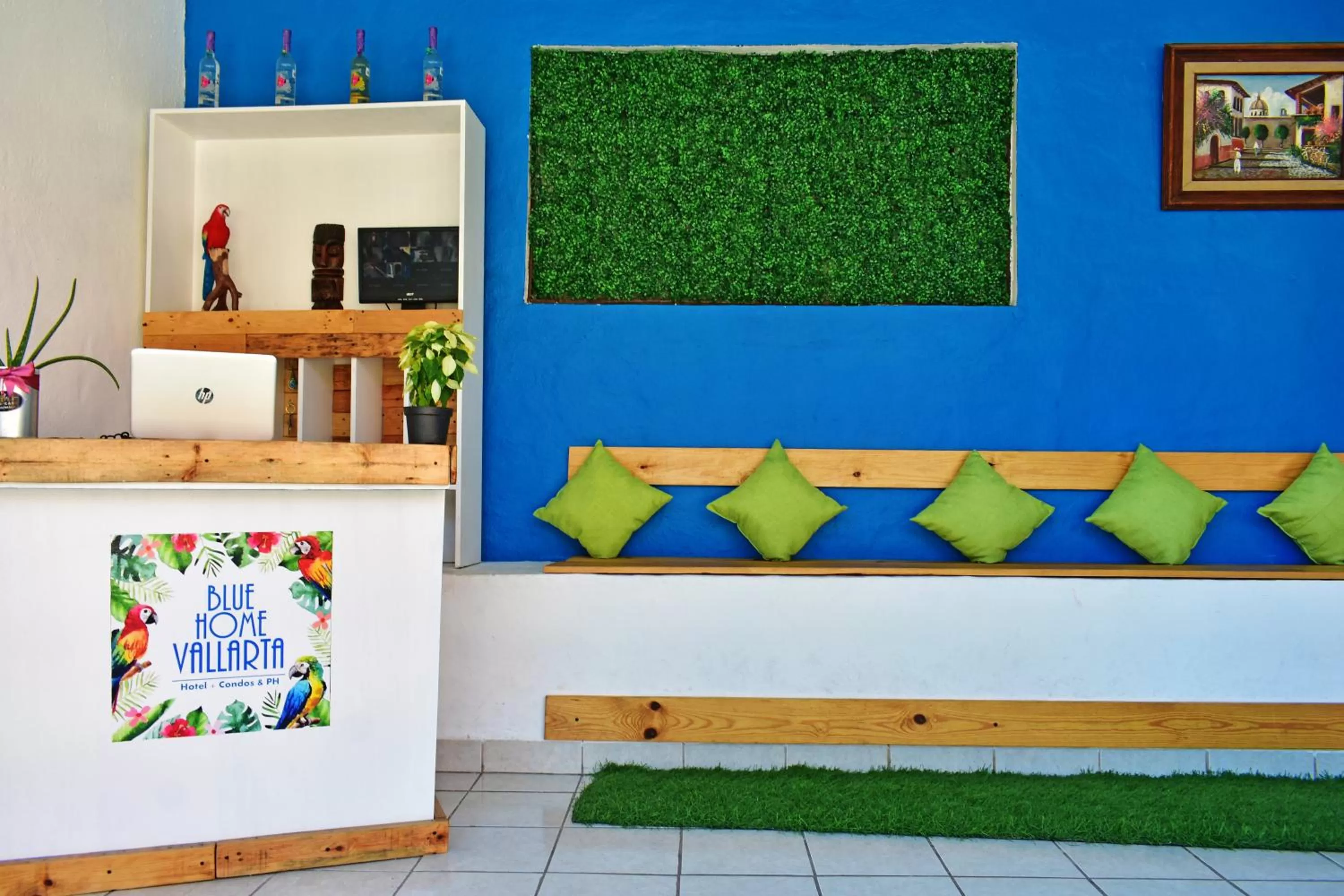 Lobby or reception in Hotel Blue Home Vallarta