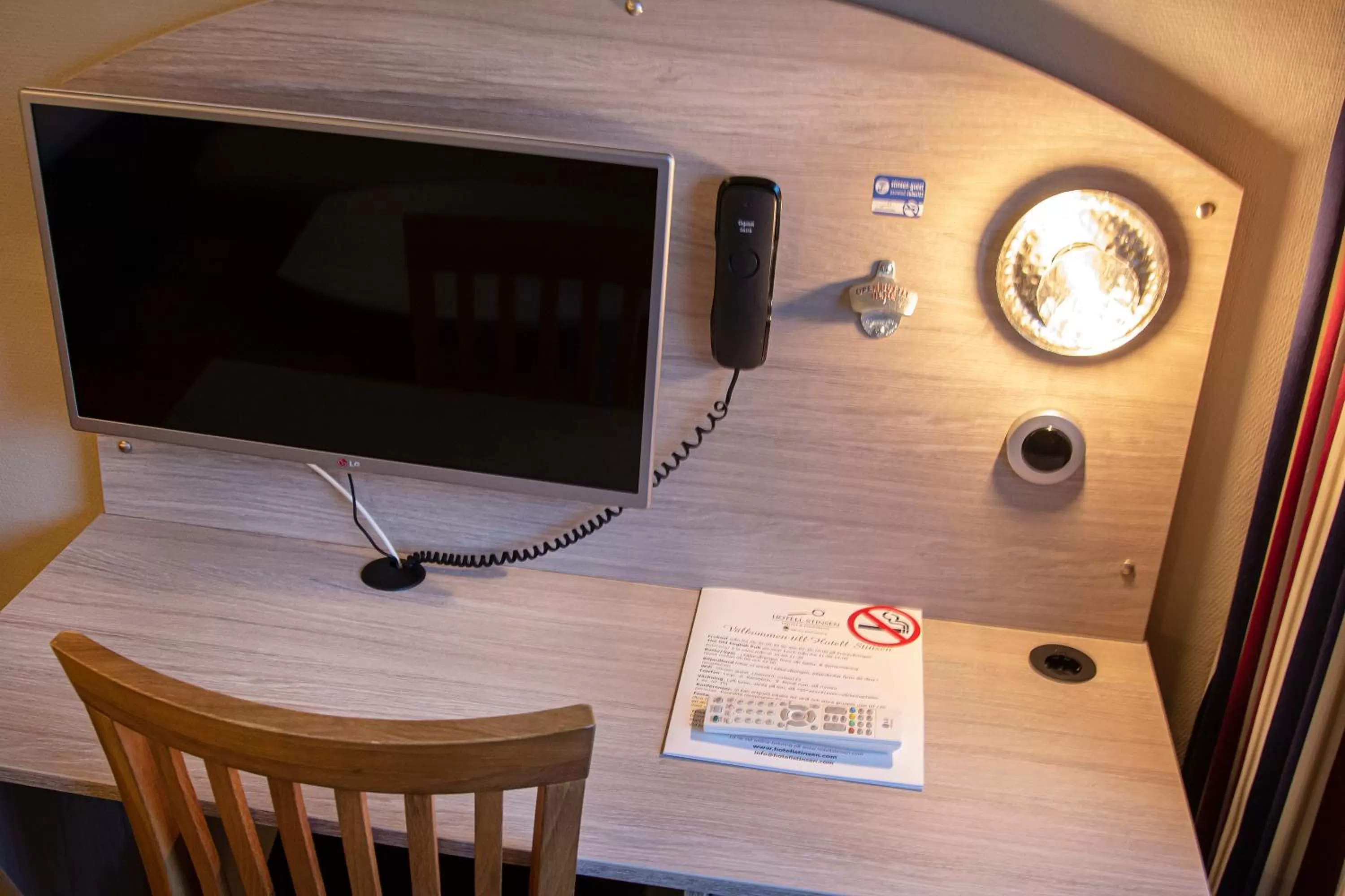 TV and multimedia in Hotell Stinsen