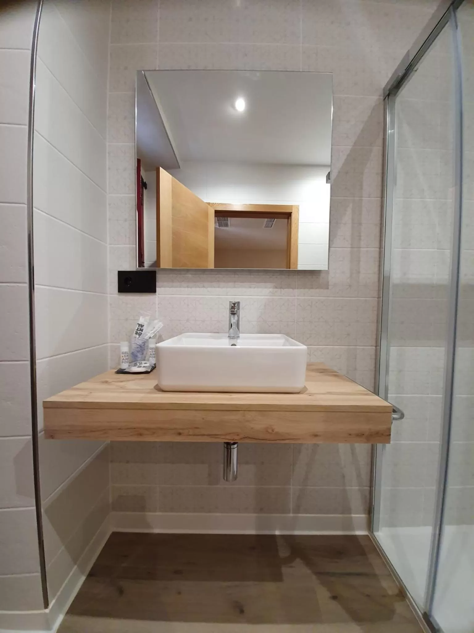 Bathroom in Albergue Casa Cuartel