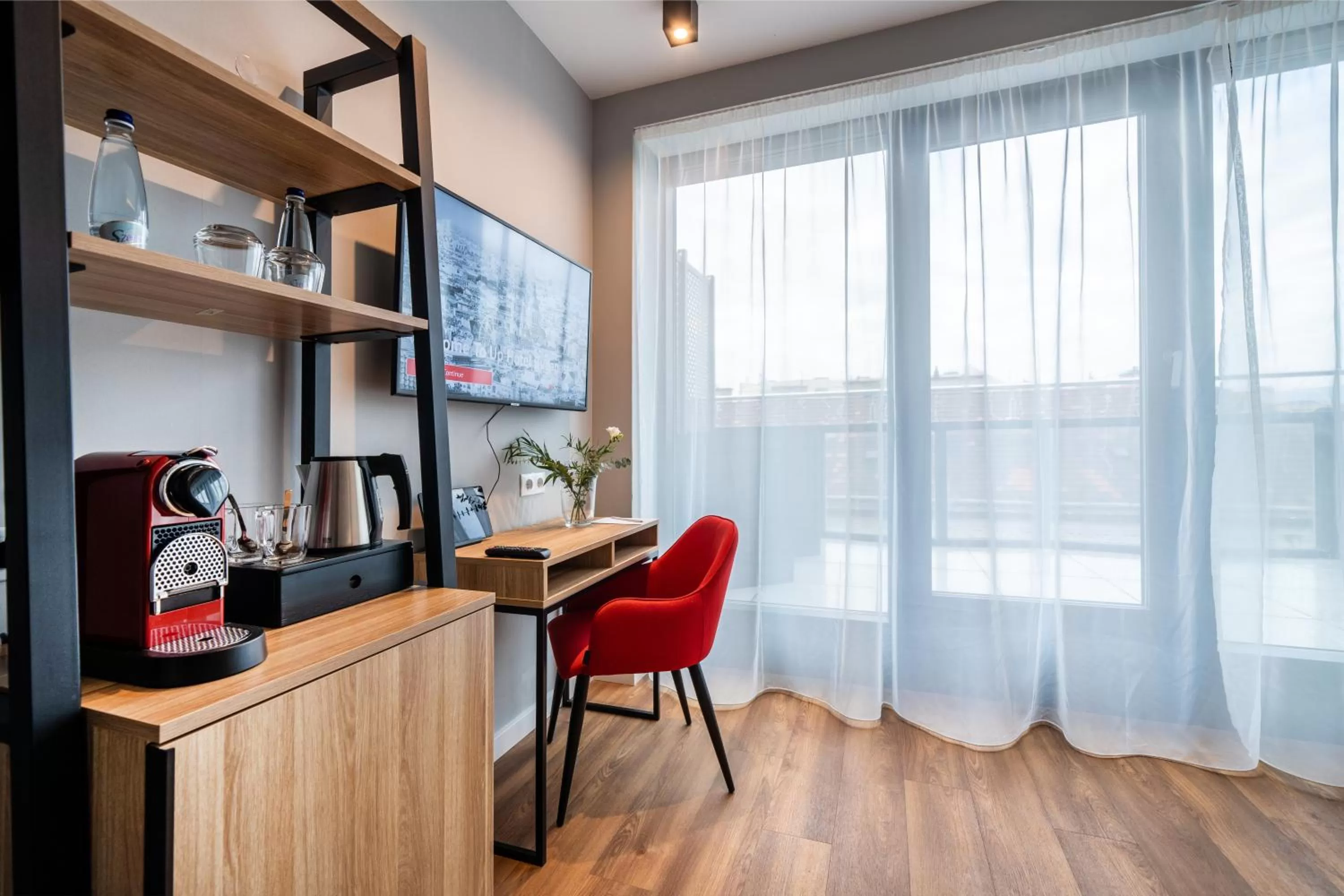 hair dresser in Up Hotel Budapest