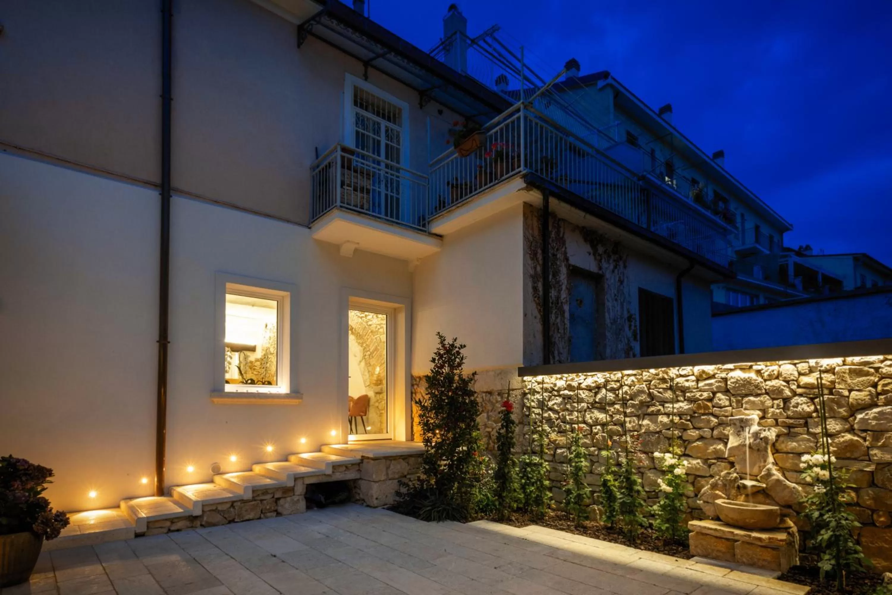 Patio in Garni il Concale