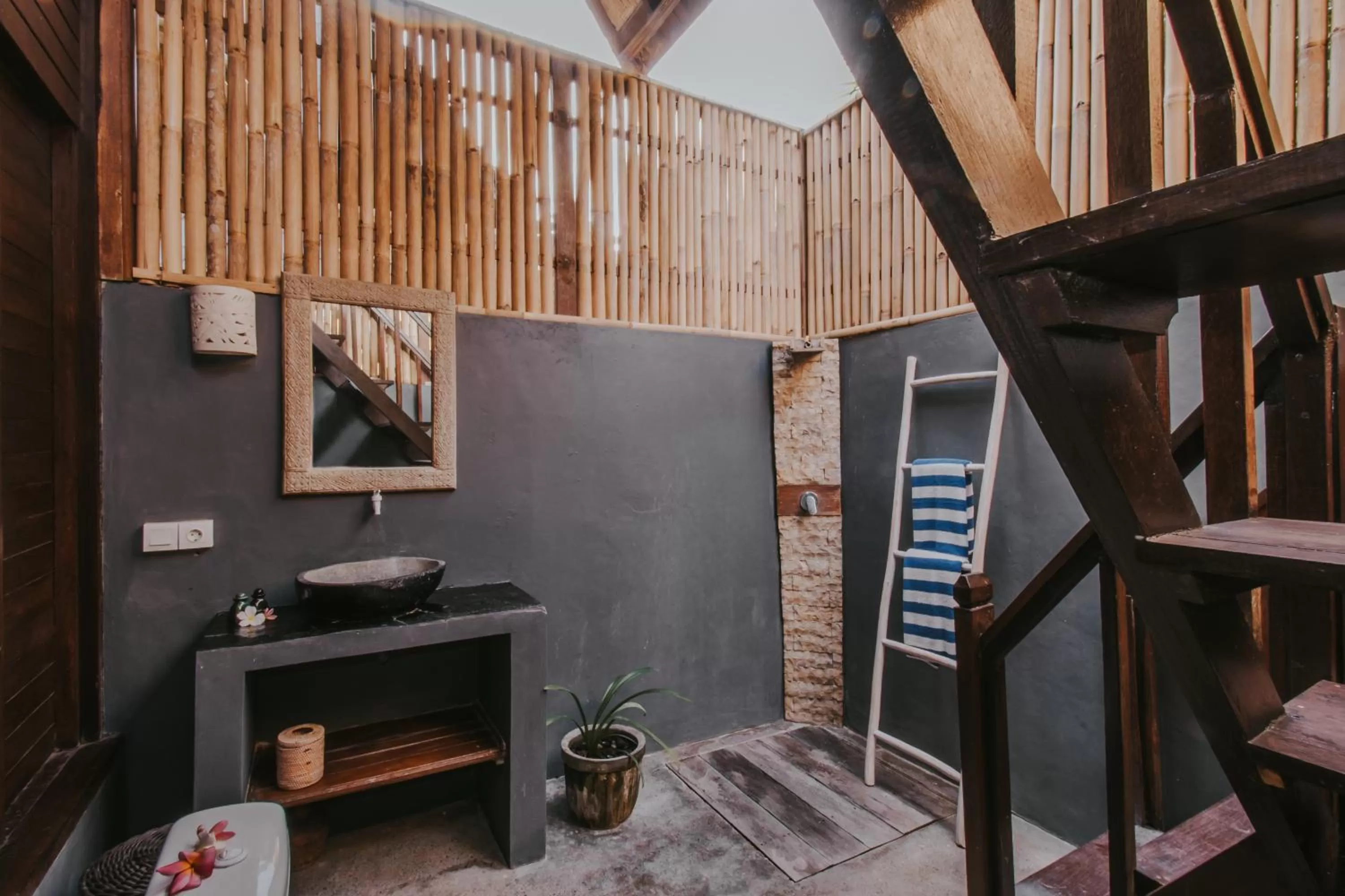 Shower in Dream Beach Huts
