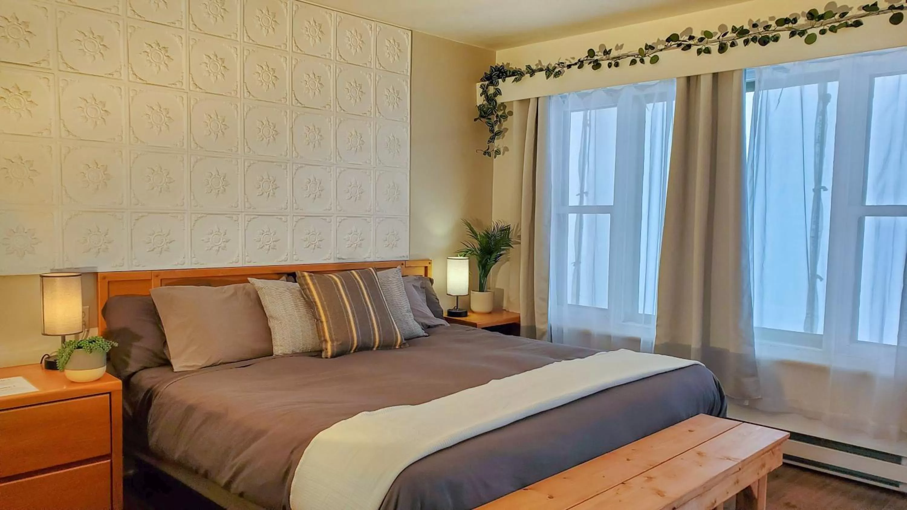 Bed in Lofts Fleuve et Montagnes