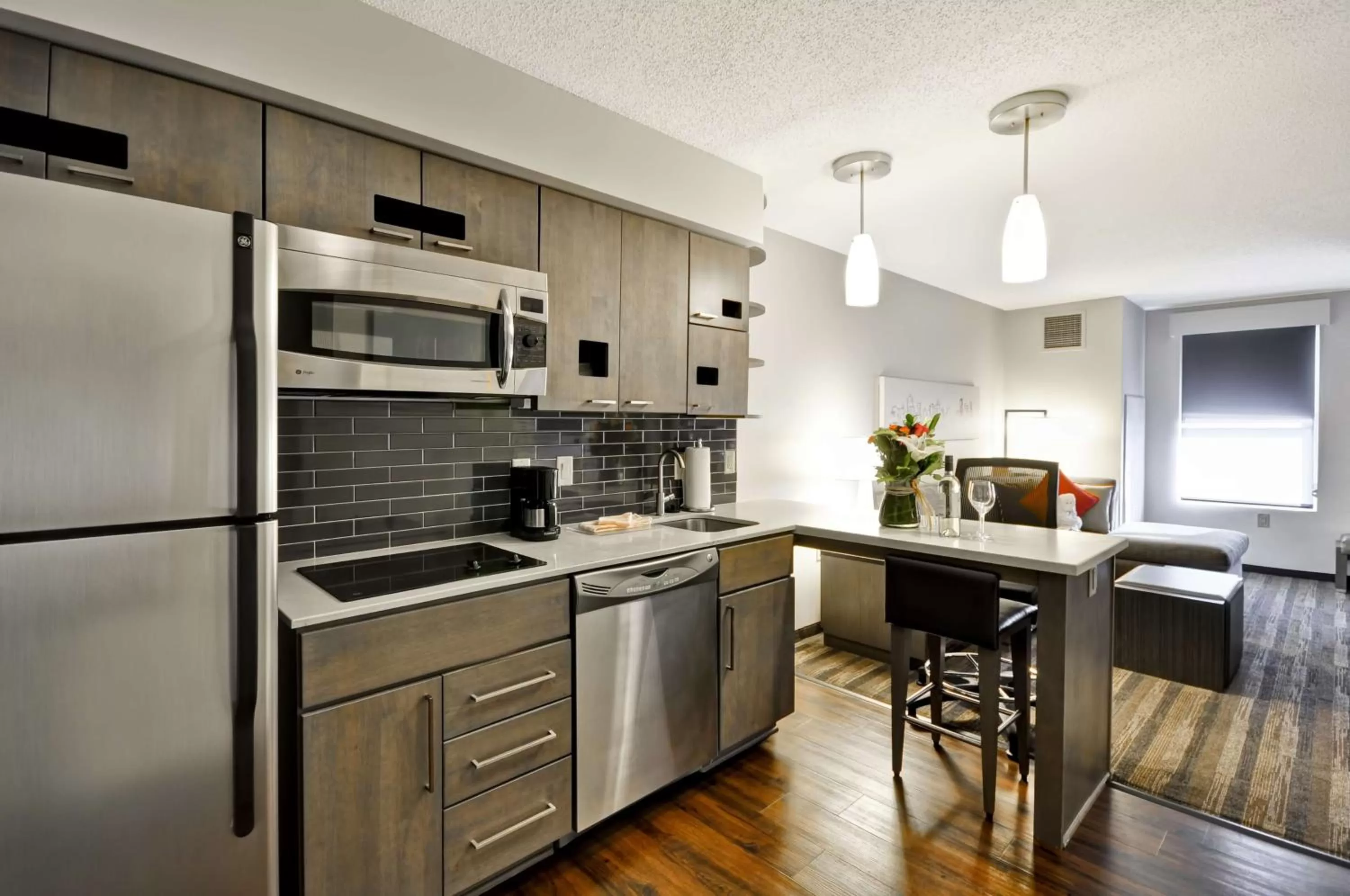 Photo of the whole room in Hyatt House Atlanta Cobb Galleria