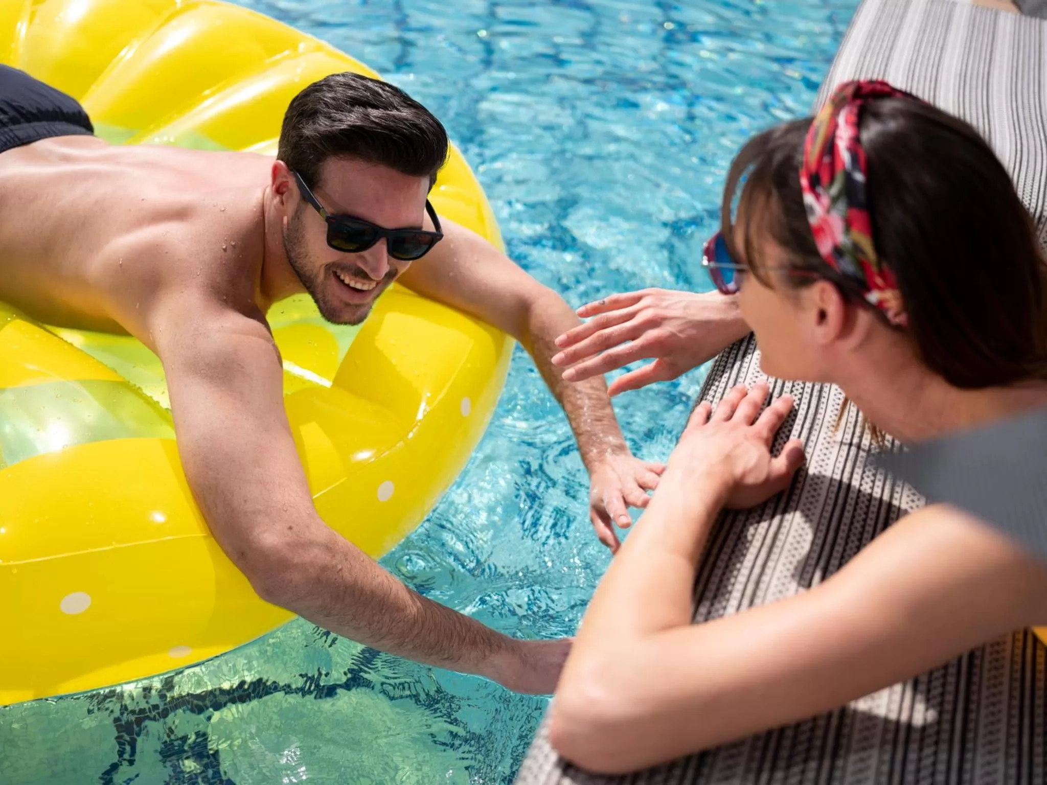 People in Zabeel House The Greens by Jumeirah