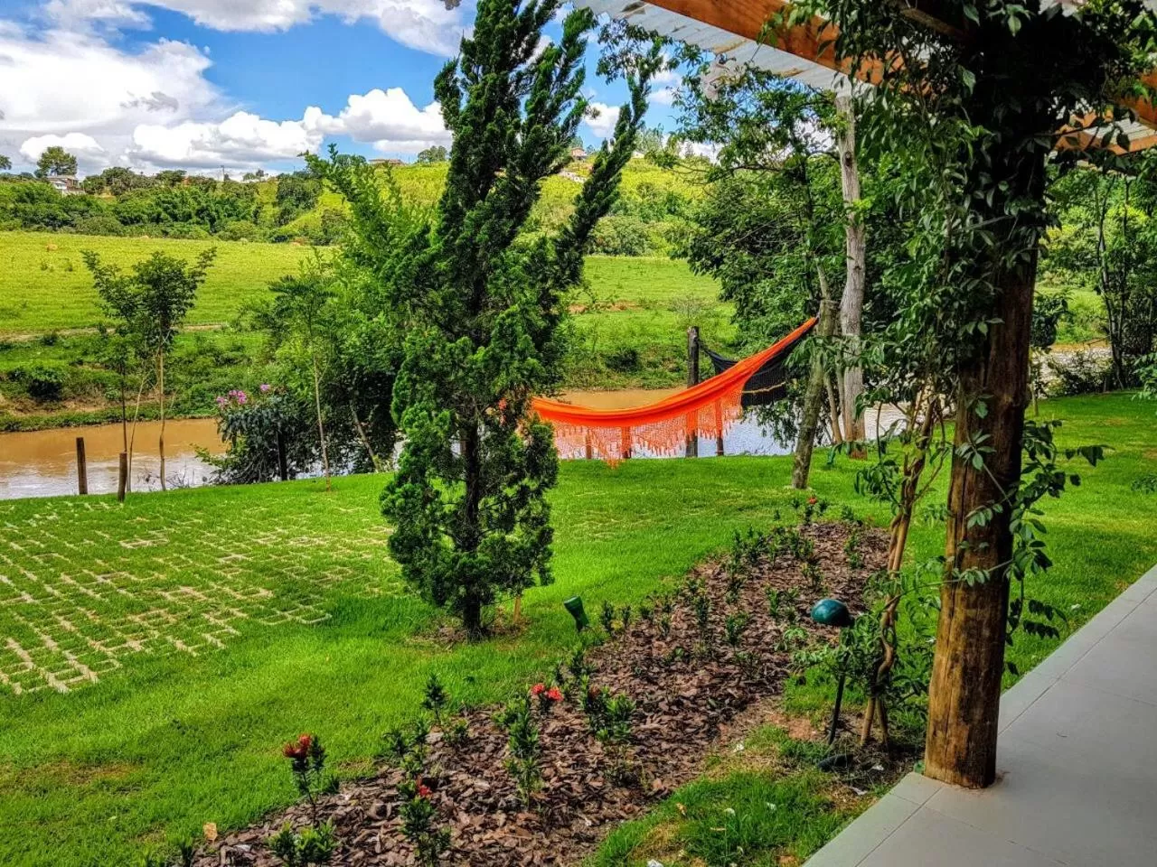 Garden in Pousada Santa Thereza