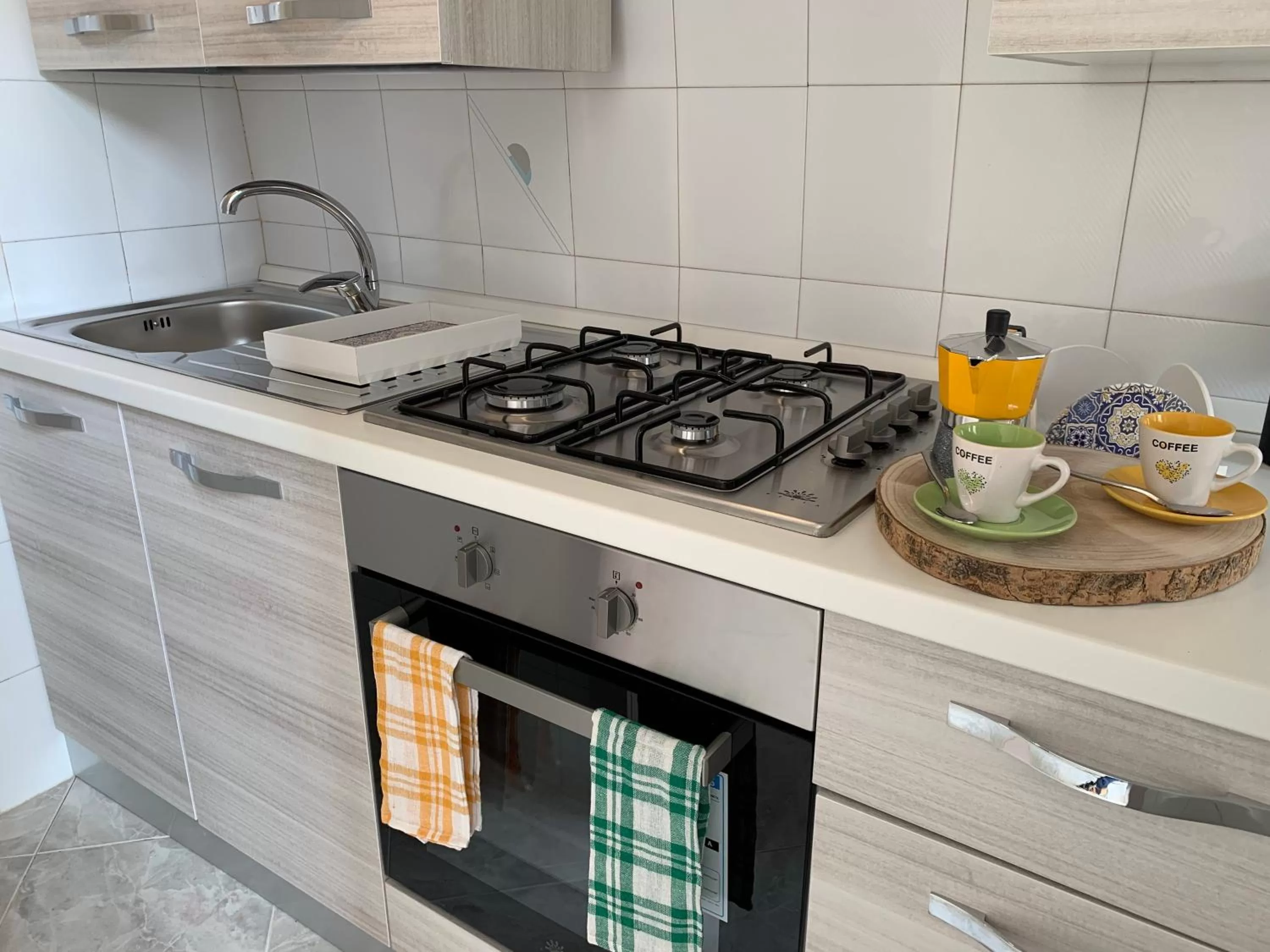 Coffee/tea facilities, Kitchen/Kitchenette in Camera - Torre dell'Orologio