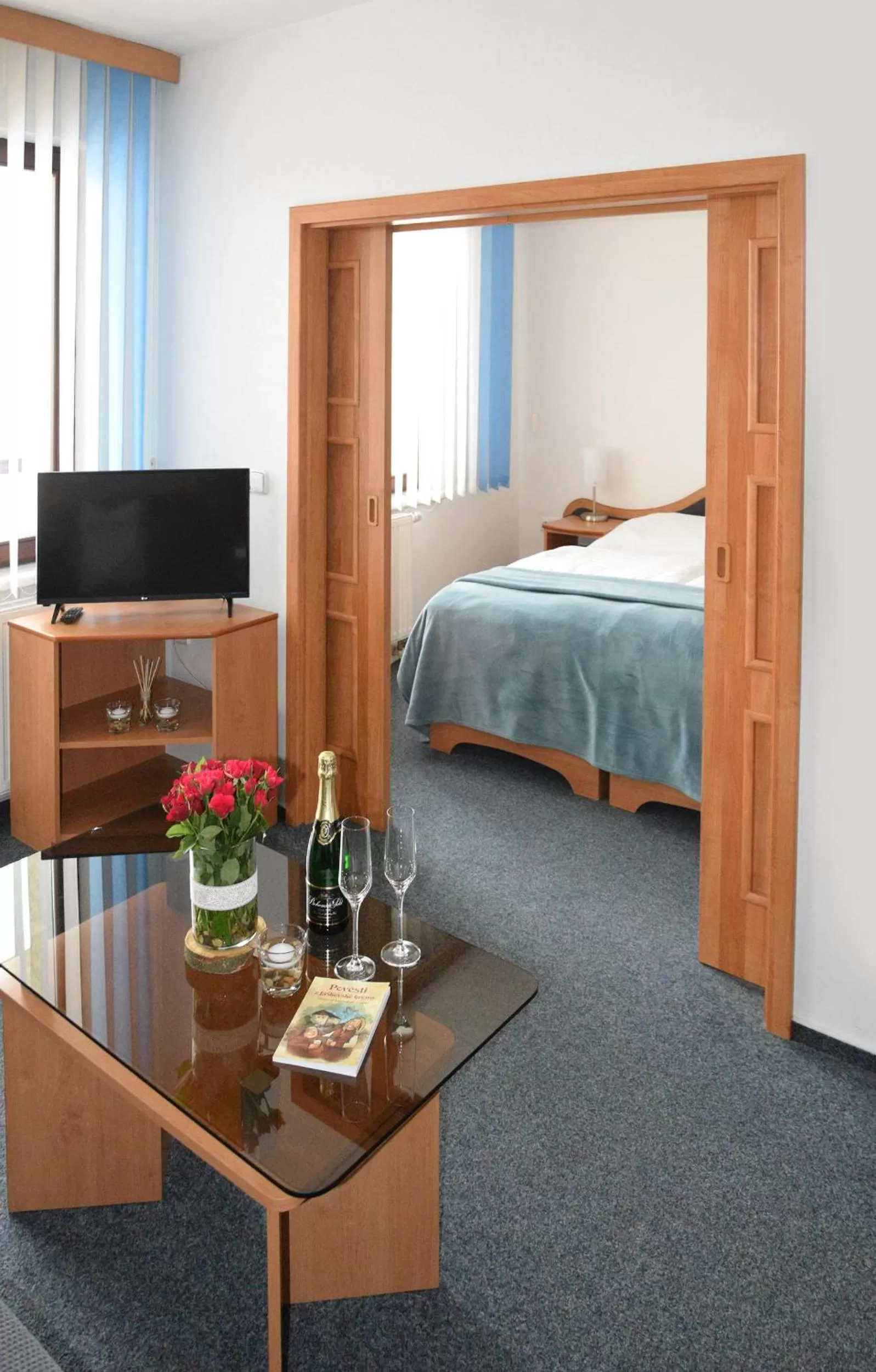 Bed in Hotel Jaškovská Krčma