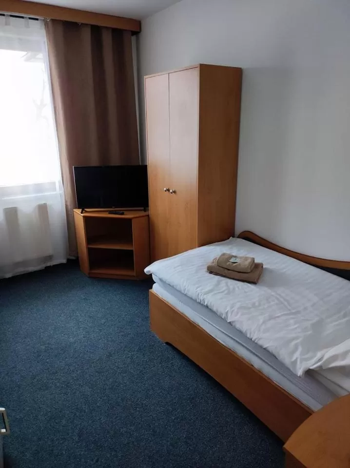 Bed in Hotel Jaškovská Krčma