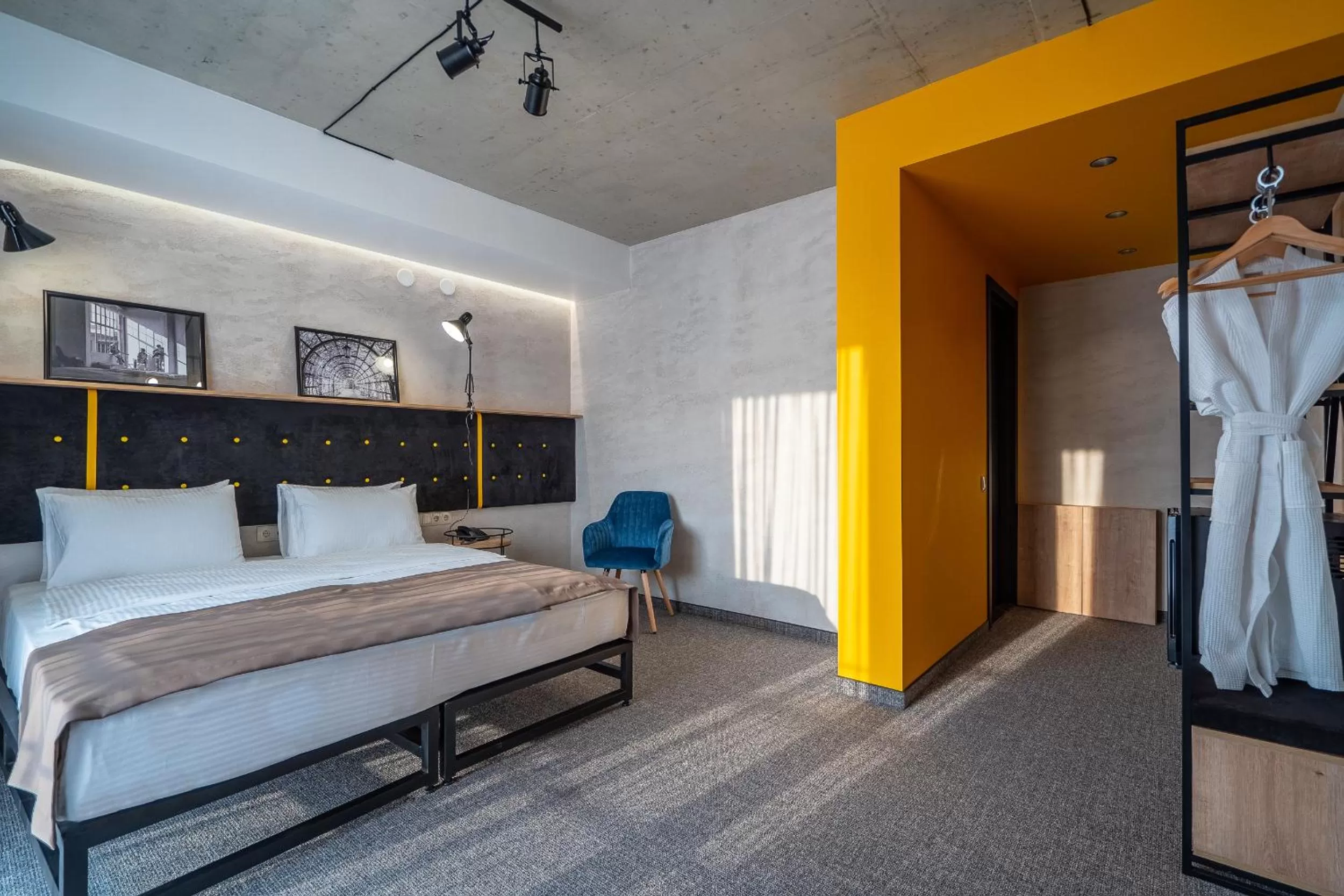 Photo of the whole room, Bed in Tbilisi Story Hotel