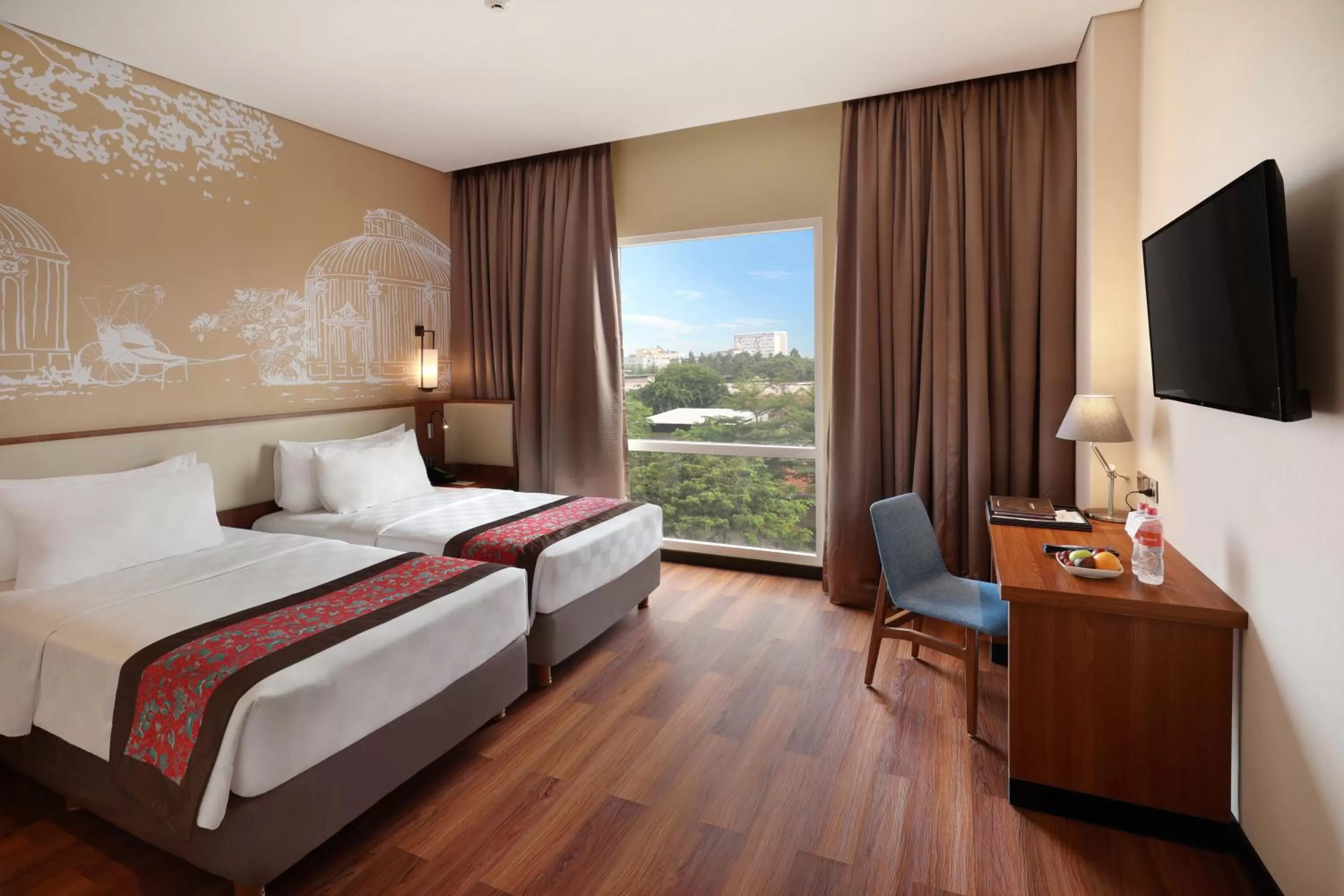 Bed in Swiss-Belhotel Airport Jakarta