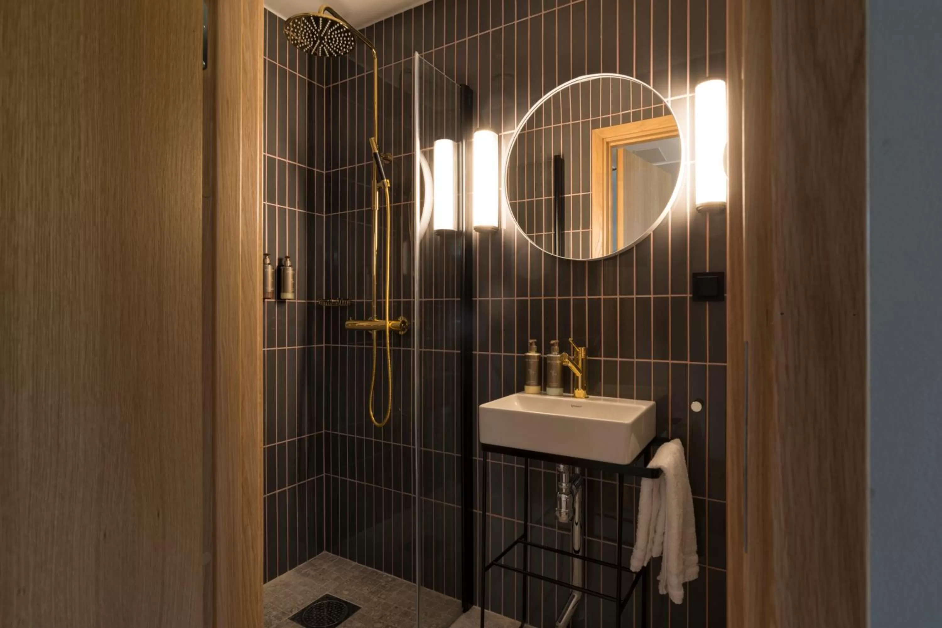 Shower in Näsby Slott