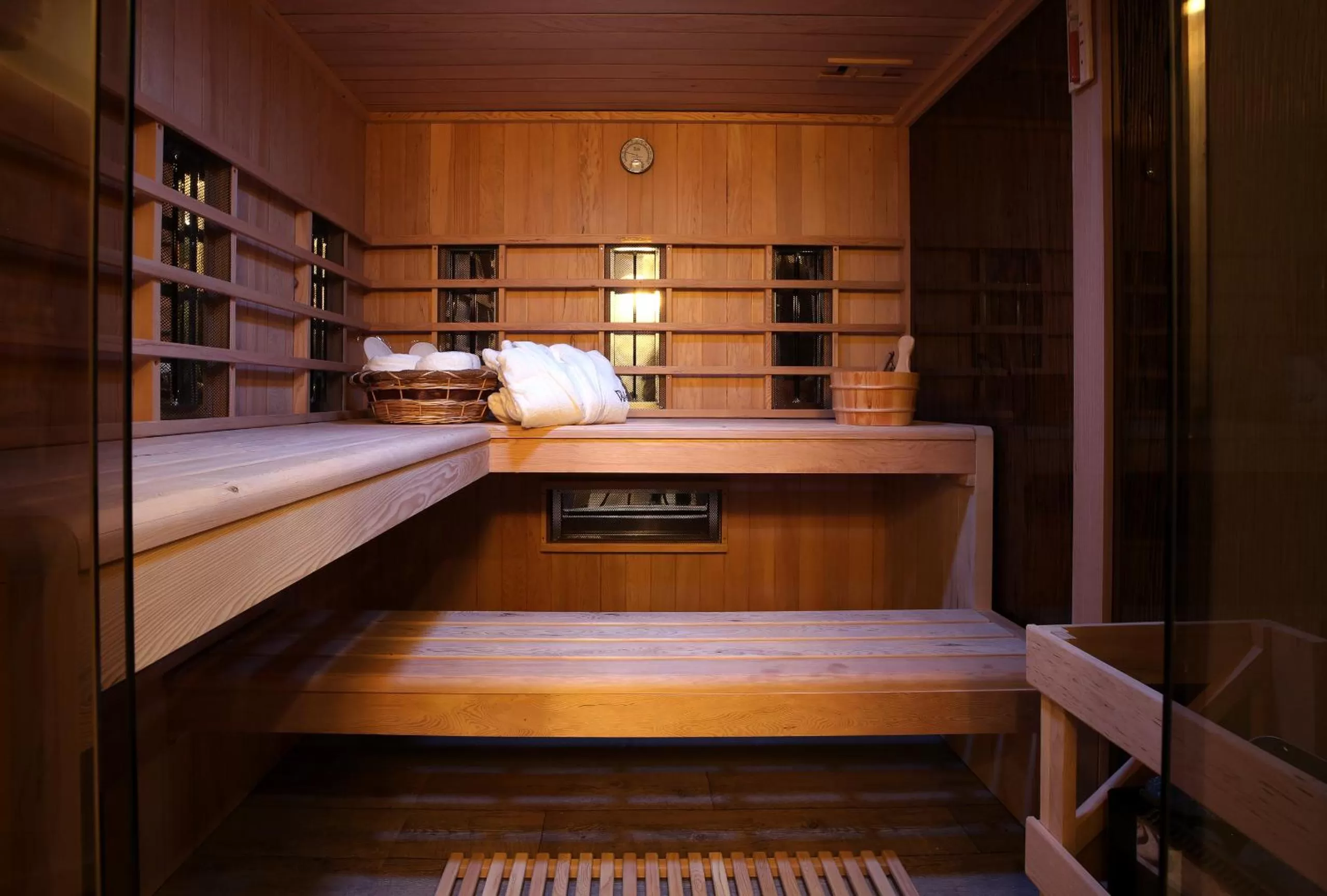 Sauna, Bed in Marias Guest House