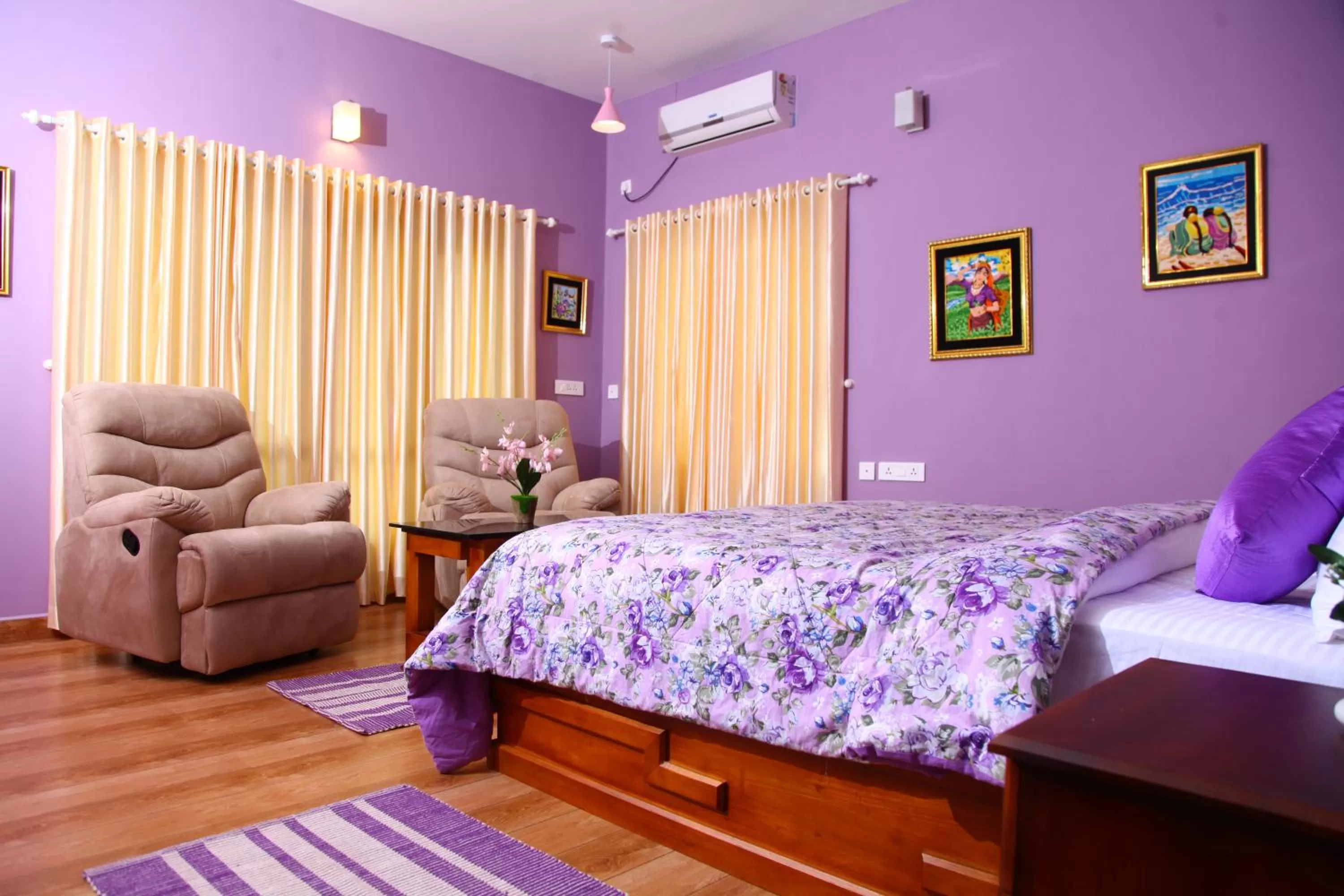 Decorative detail, Bed in Zenha Resorts