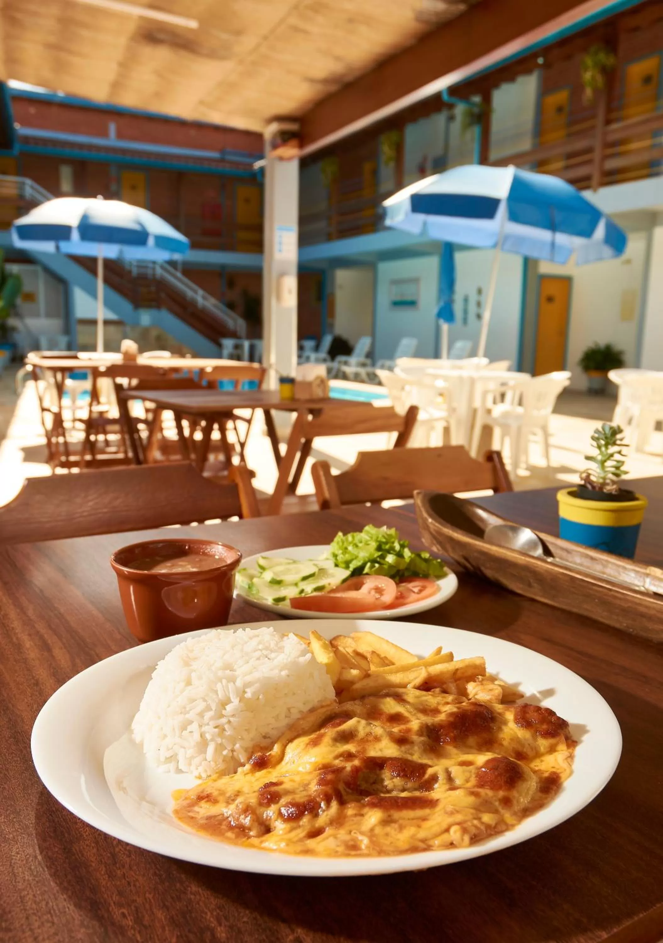 Restaurant/places to eat in Hotel e Pousada Pouso54