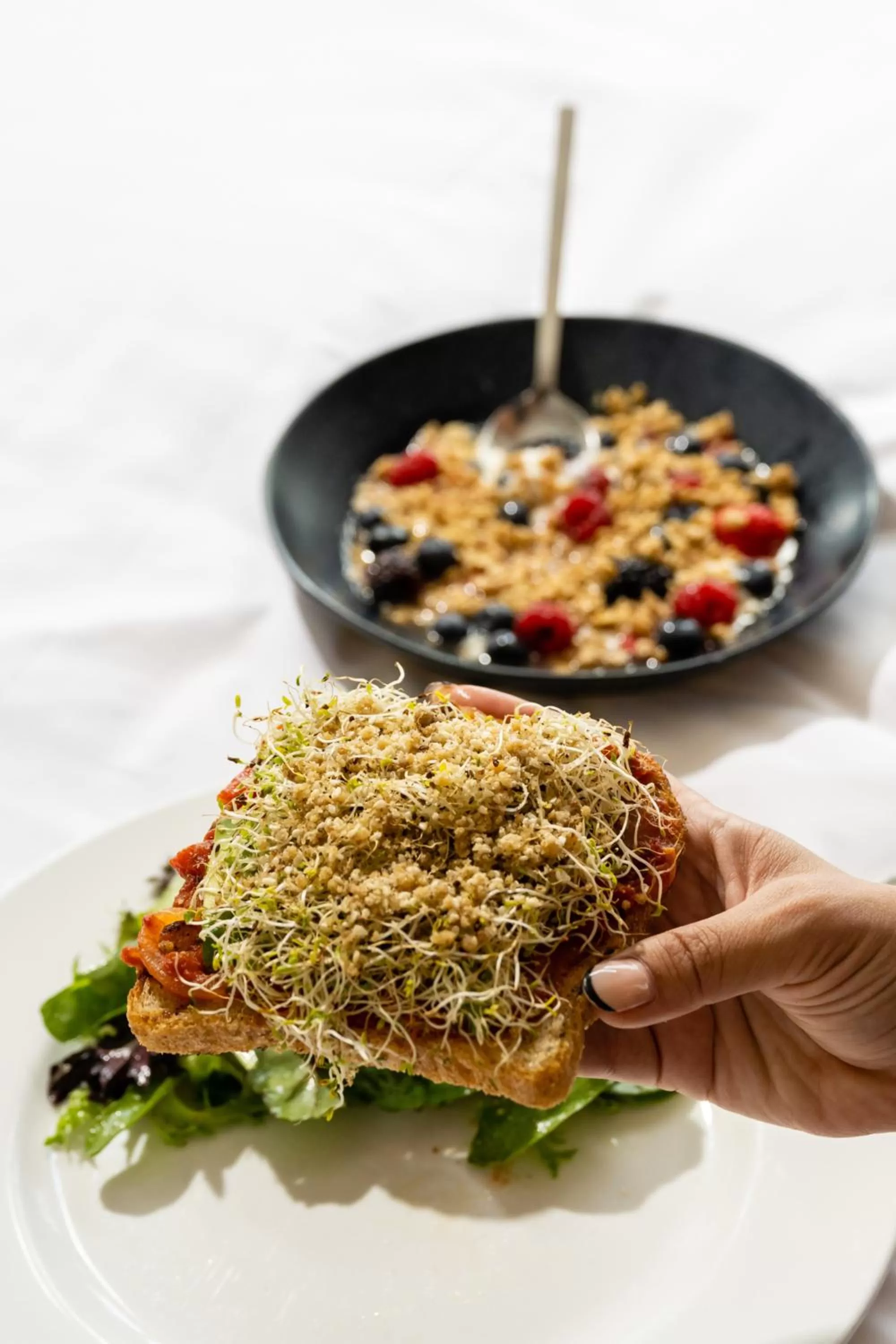 Food close-up in Gladstone House